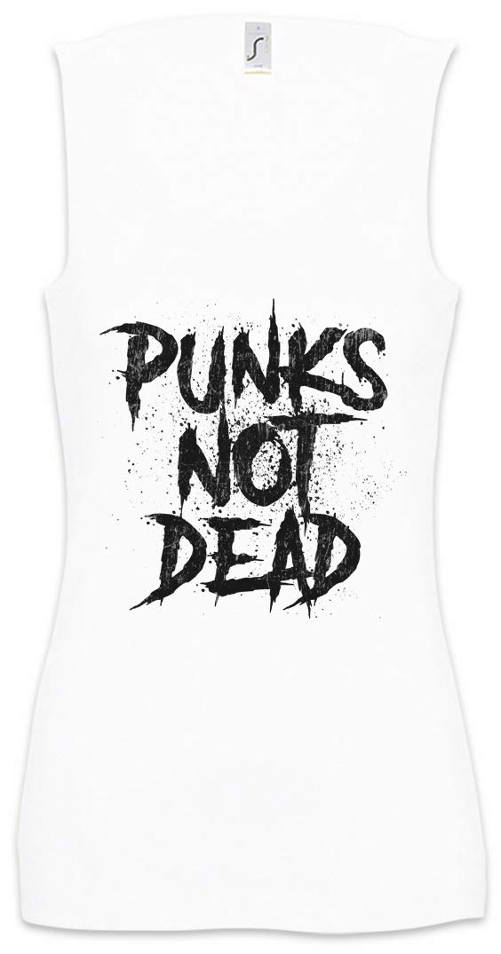 Urban Backwoods Punks Not Dead Women's Tank Top - Gym Fitness Training Shirt for Workouts & Casual Wear | Breathable & Comfortable Activewear