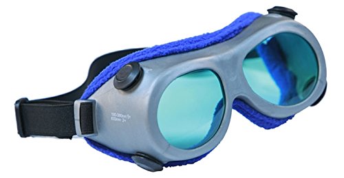Helium Neon Alignment Laser Safety Glasses - Model 55 | OD4+ Protection for 632.8nm Wavelength | Perfect for Laboratory, Medical & Industrial Laser Applications