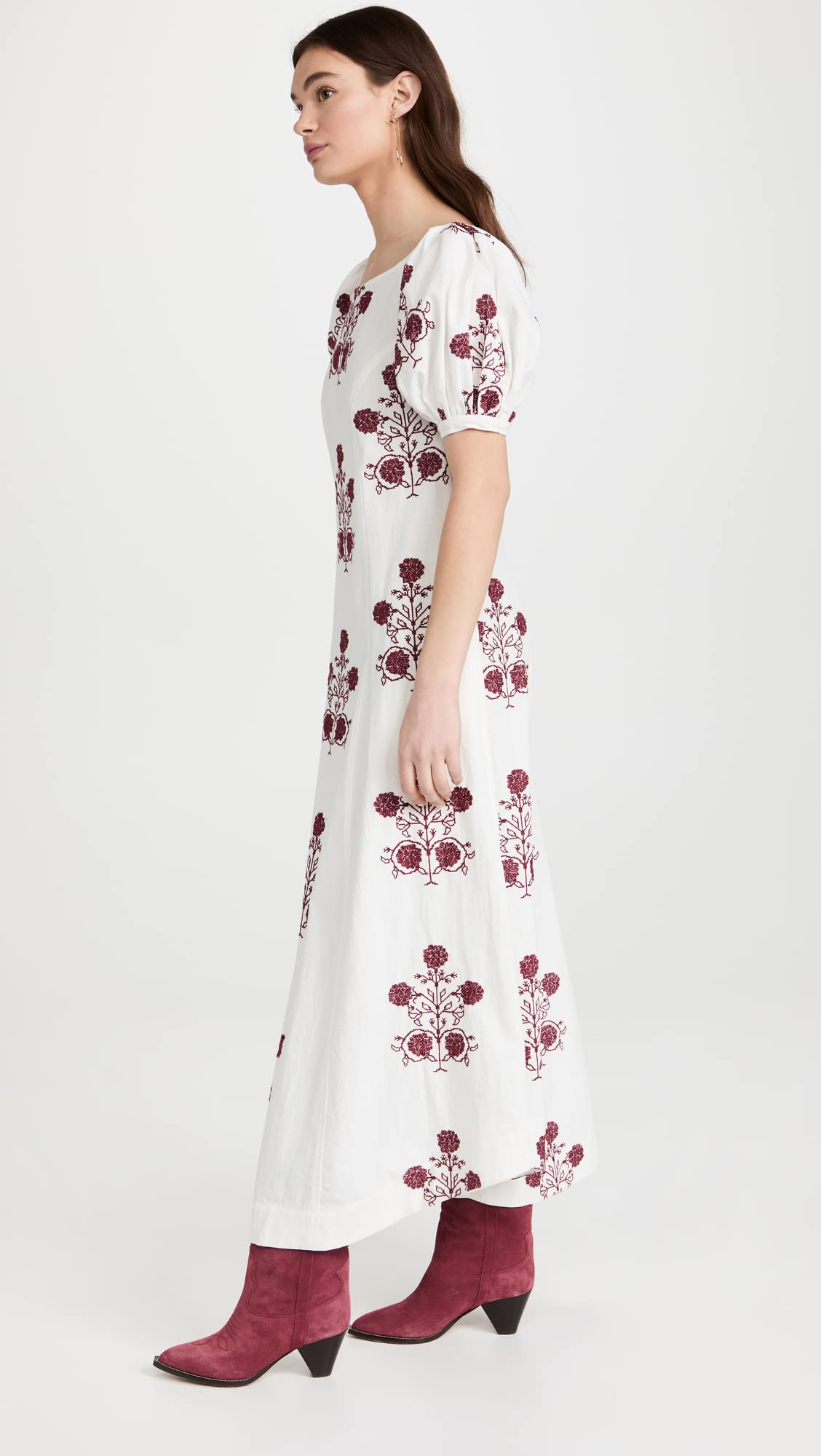 Free People Cactus Flower Dress Lazy Bones Combo - Women's Size XS (0-2) | Boho Summer Dress for Beach, Music Festivals & Casual Outings