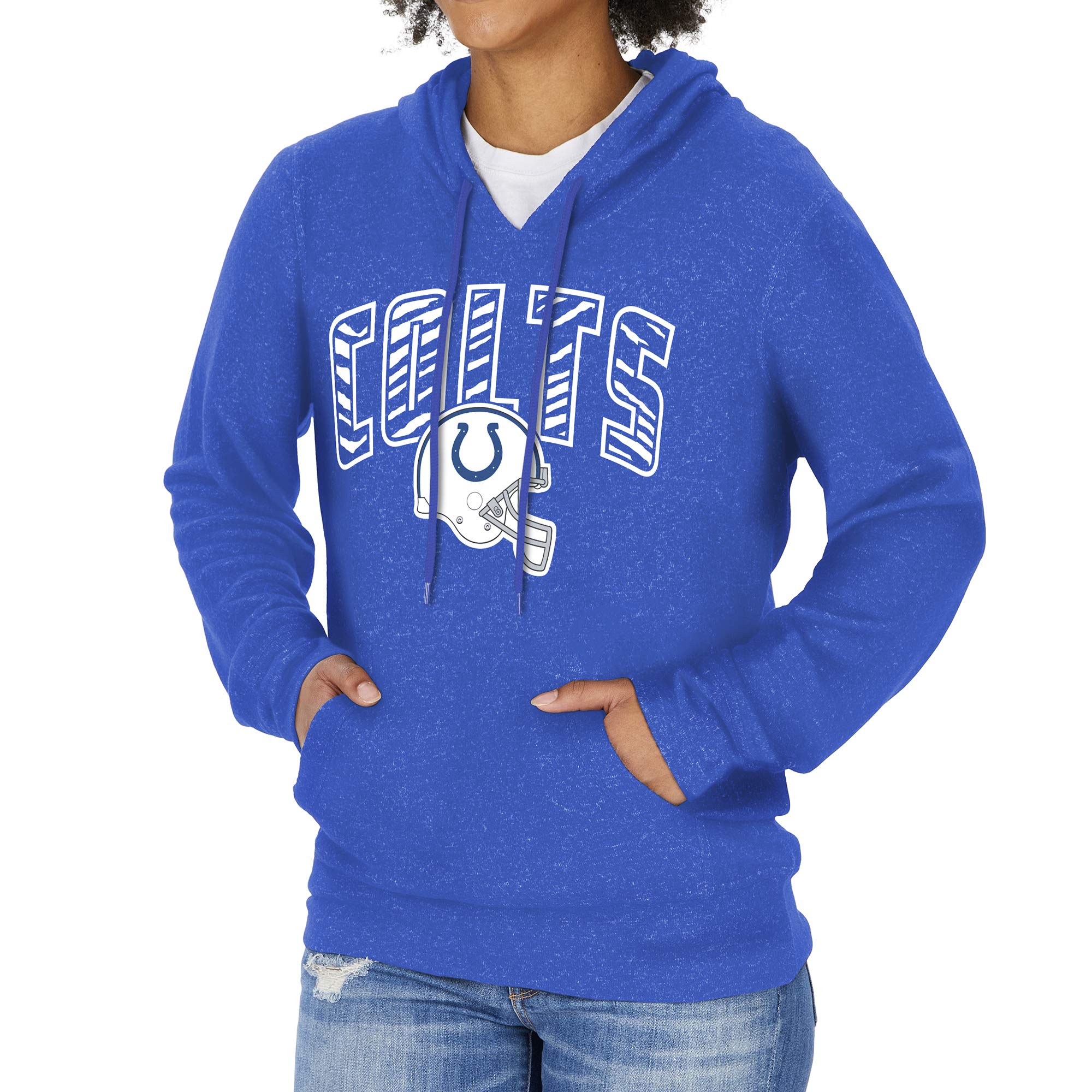 Zubaz Women's Soft Fleece Hoodie - Cozy Pullover Sweatshirt for Casual Wear, Lounge & Outdoor Activities