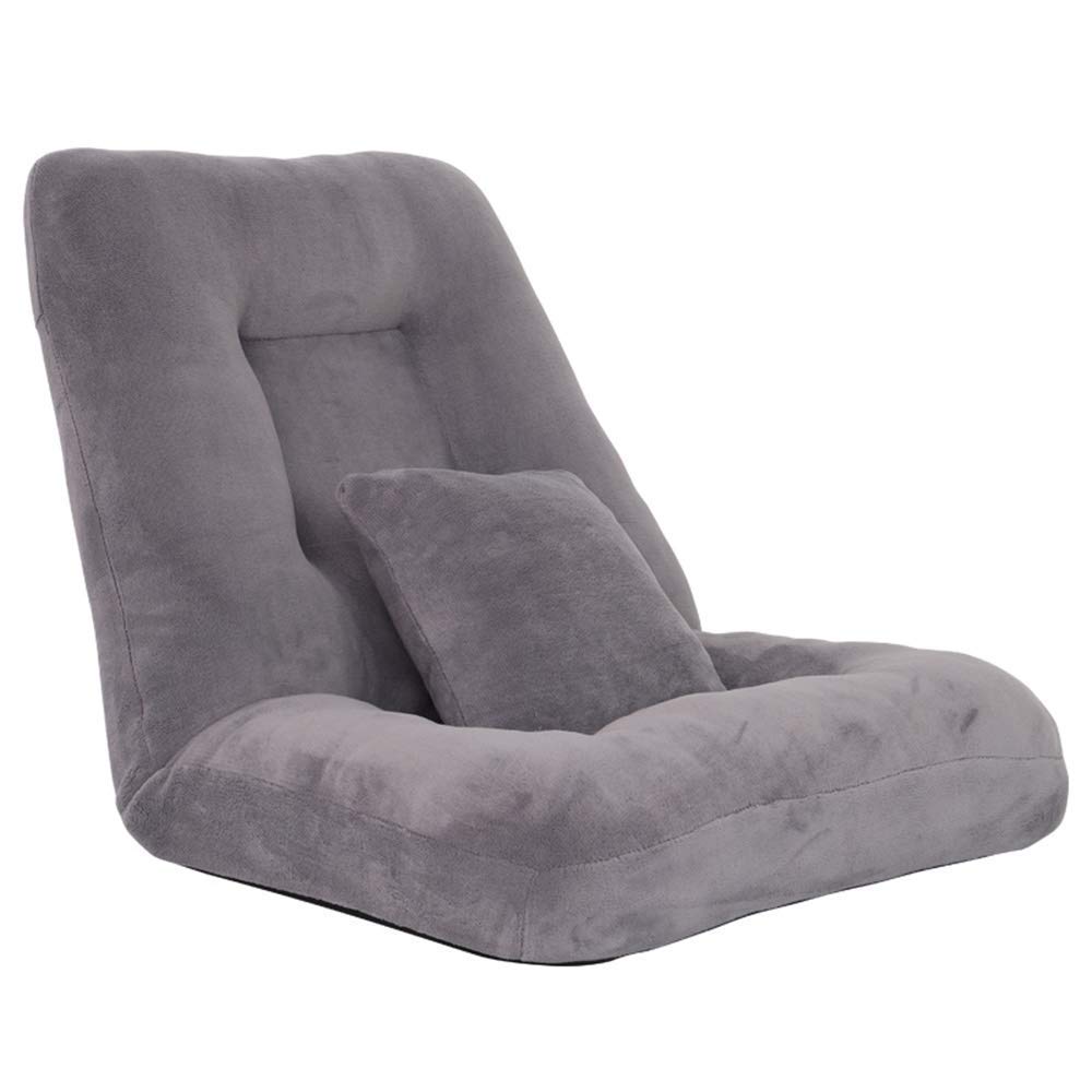 14-Position Adjustable Folding Lazy Sofa - Floor Gaming Chair with Comfortable Backrest for Adults & Kids | Perfect for Video Games, Reading & Balcony Relaxation