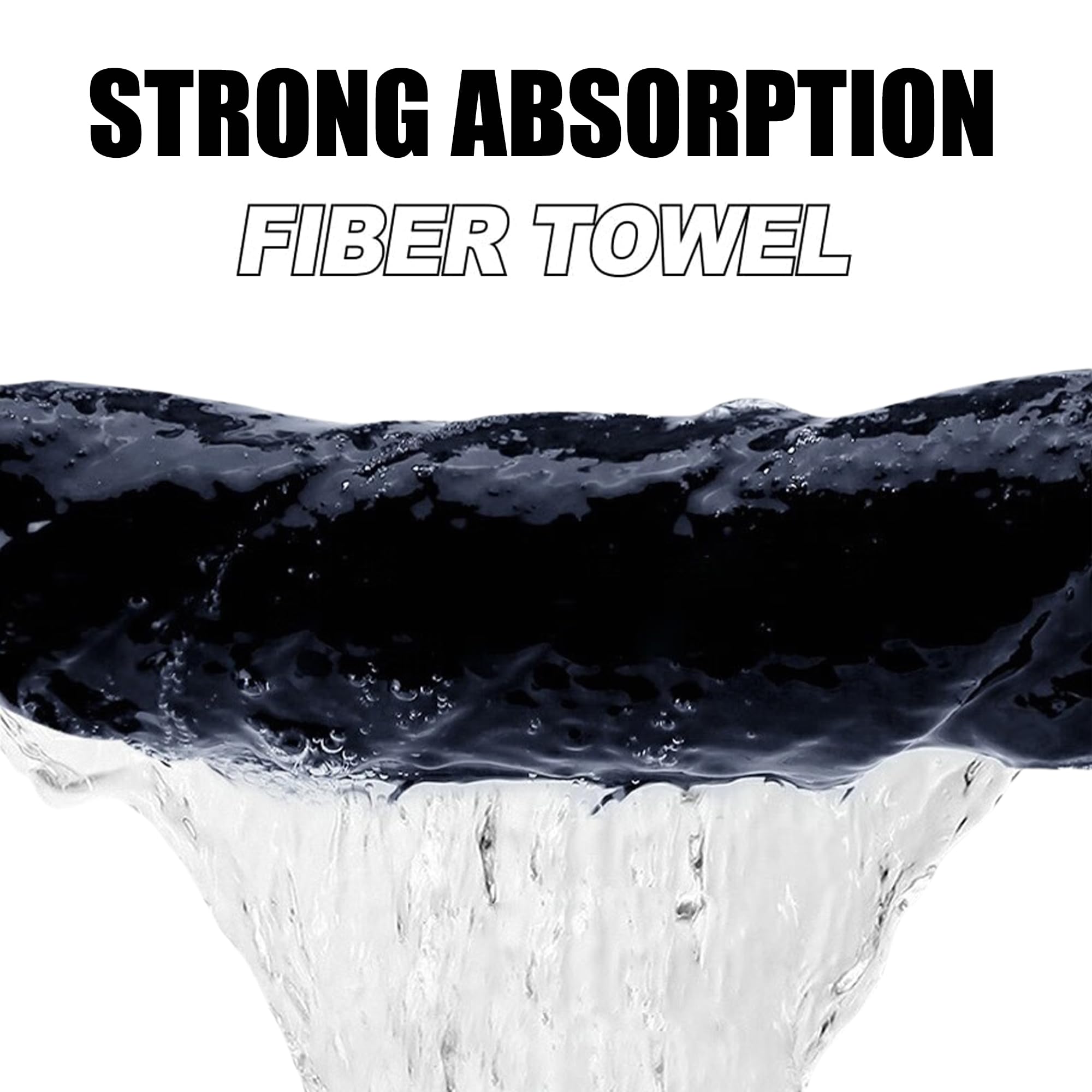 Premium Magnetic Golf Towel with Clip - Super Absorbent Microfiber Waffle Design - Strong Industrial Magnet for Golf Balls, Bags & Carts - Black - Perfect for Golf Course, Driving Range & Club Cleaning