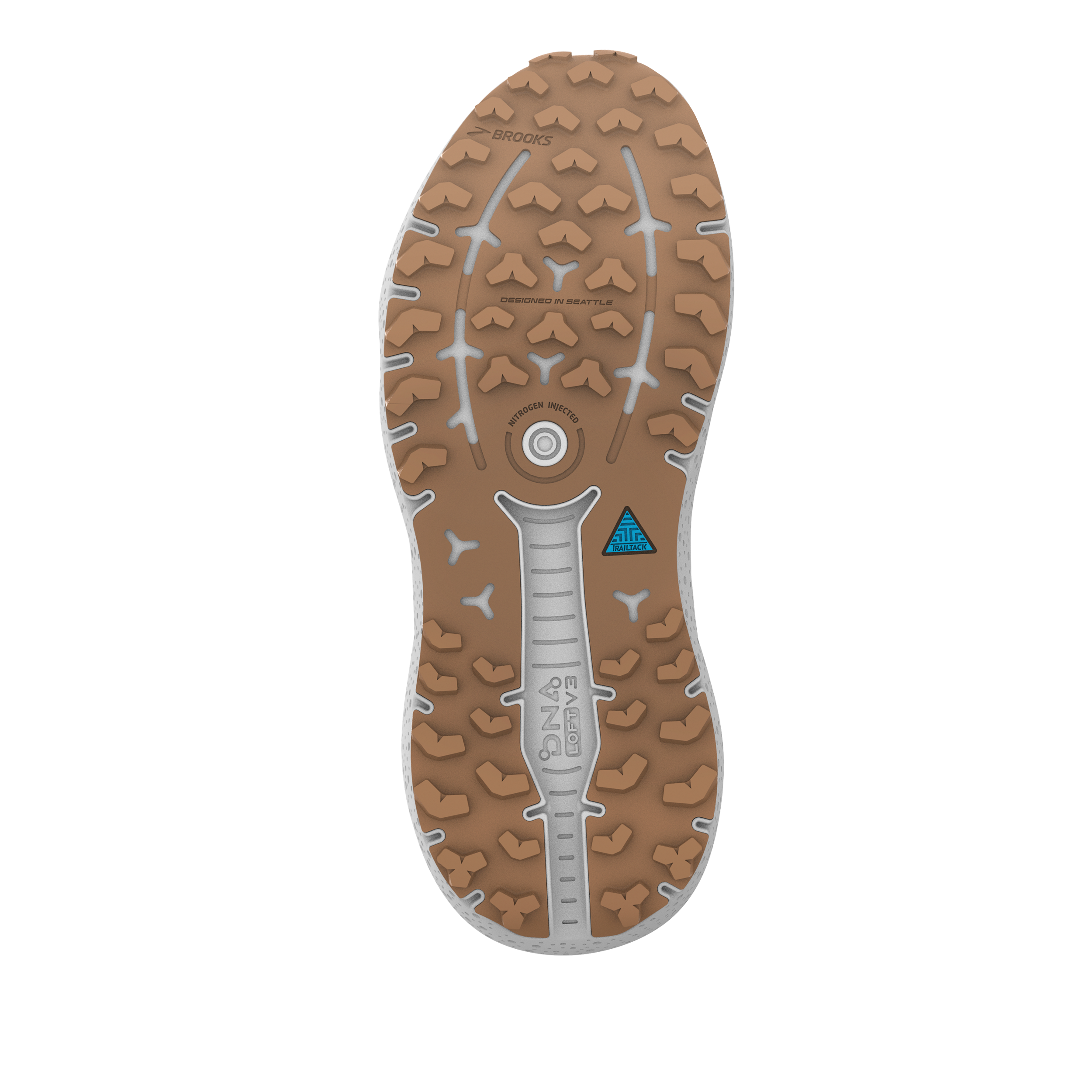 Brooks Caldera 6 Women's Trail Running Shoes (B Width) - Peacoat/Bittersweet/Navy - Lightweight Cushioned for Hiking & Outdoor Adventures