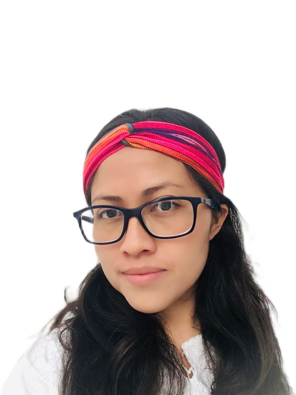 Authentic Red Mexican Handband - Cambaya Headband, Diadema, Rebozo, Diadem & Valerina - Perfect for Festivals, Weddings & Cultural Events