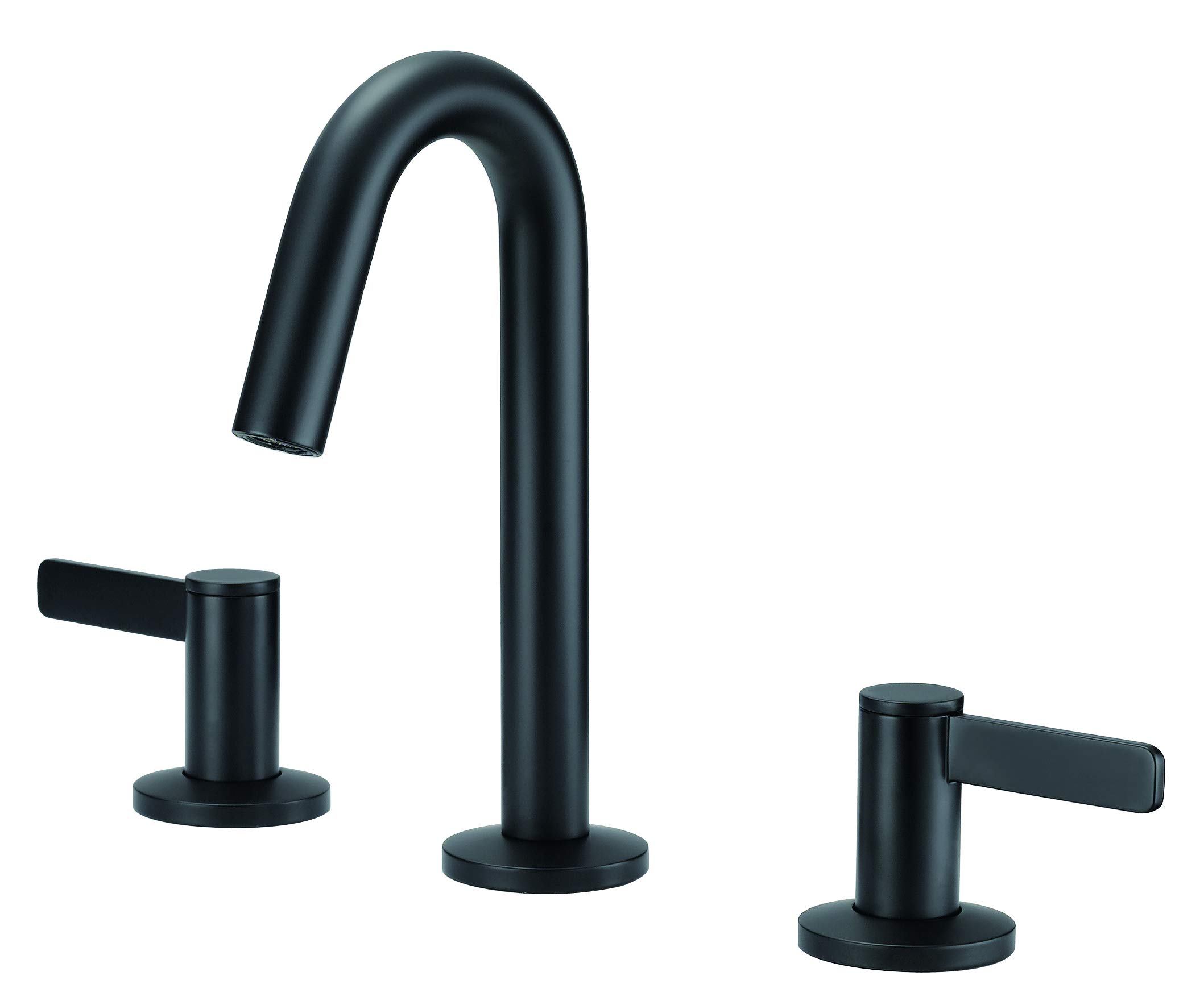 Gerber Amalfi 2-Handle Widespread Bathroom Sink Faucet - Brushed Nickel Finish for Modern Vanities & Powder Rooms