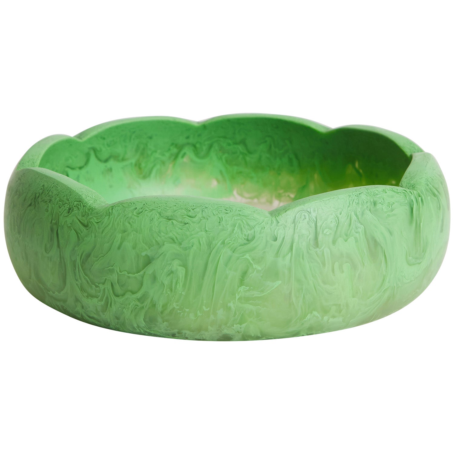 Kabrina Emerald Green Bowl - Premium Ceramic Serving Bowl for Salads, Pasta & Soup - Perfect for Dining, Entertaining & Home Decor
