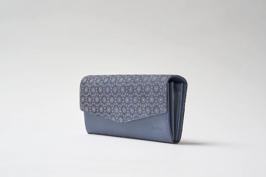 Premium Koshu Inden Japanese Deerskin Leather Long Wallet - Handcrafted in Japan - Genuine Leather Bifold Wallet for Men - Perfect for Business, Travel & Everyday Use