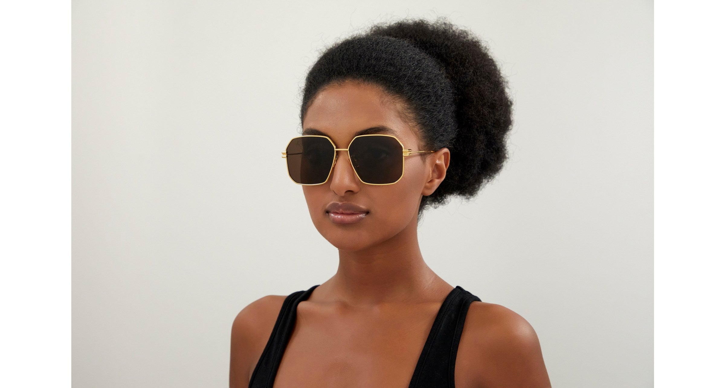 Bottega Veneta BV1108SA Sunglasses for Asian Fit - Stylish & Comfortable UV Protection Shades for Men & Women | Perfect for Outdoor Activities, Travel, and Fashion Accessories