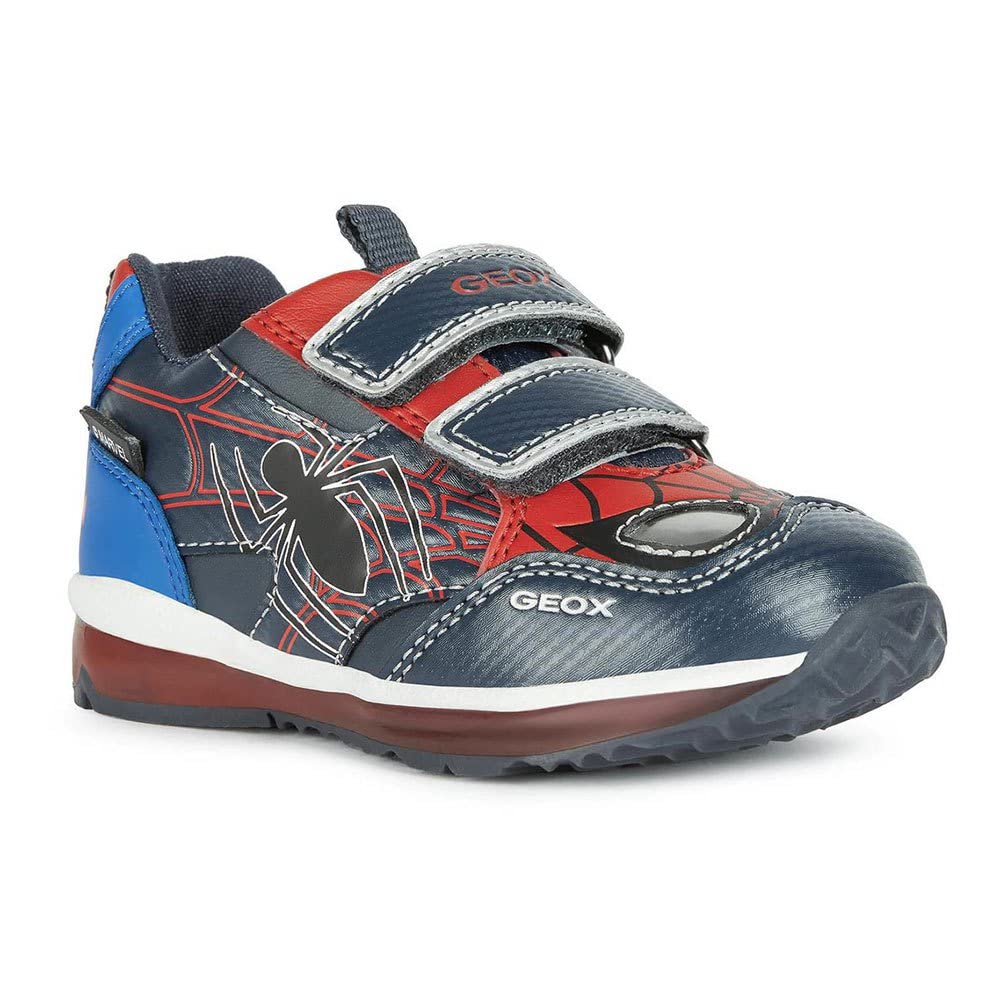 Geox Boys B Todo Sneakers - Lightweight Breathable Kids Shoes for School & Play | Comfortable Everyday Sneakers for Active Boys