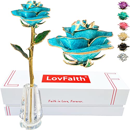 C22. Light Blue -Thick Gold Blooming