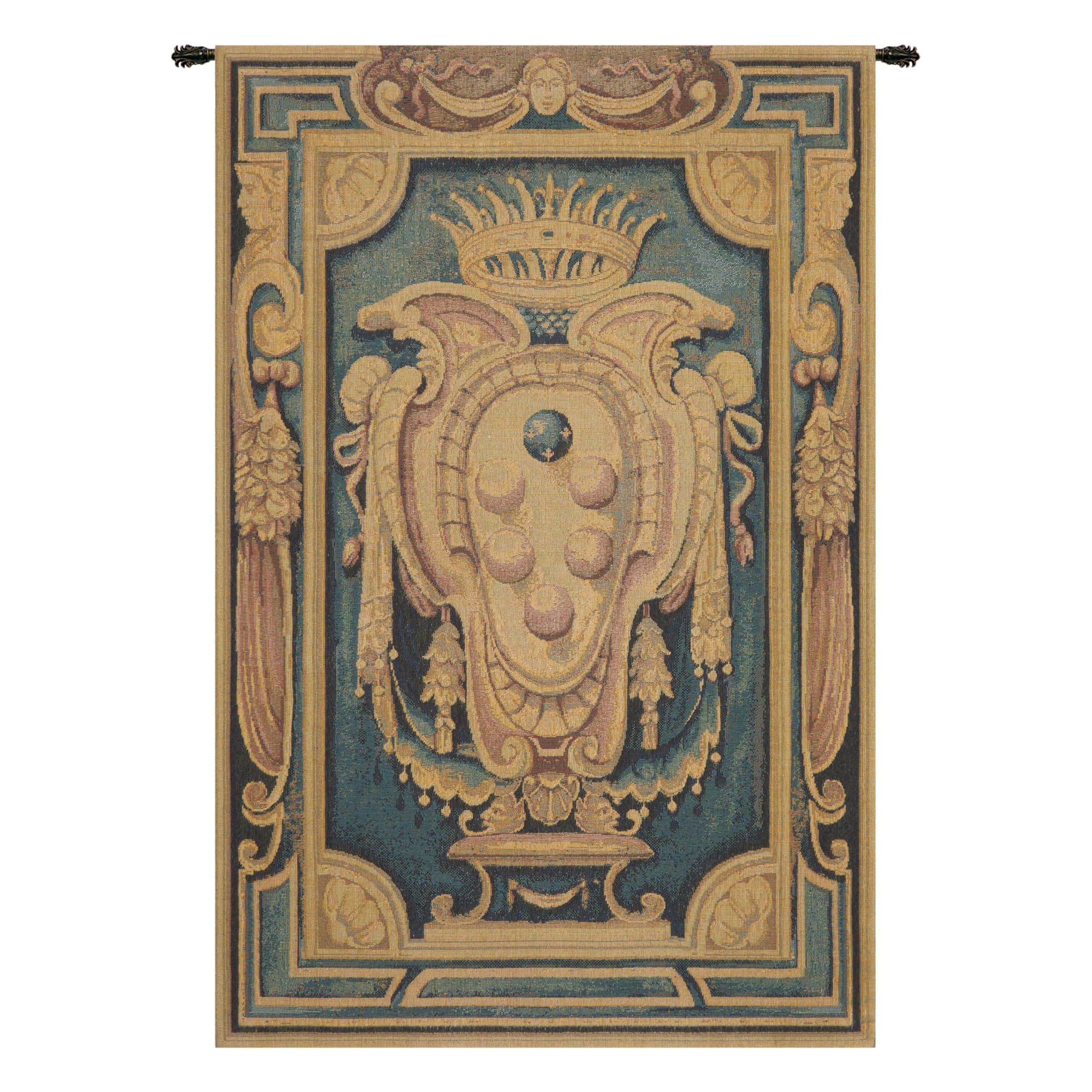 Charlotte Home Furnishings Italian Tapestry Wall Hanging - 25x18 Inch Viscose Cotton Polyester Blend Art by Alberto Passini | Elegant Home Decor for Living Room, Bedroom & Office