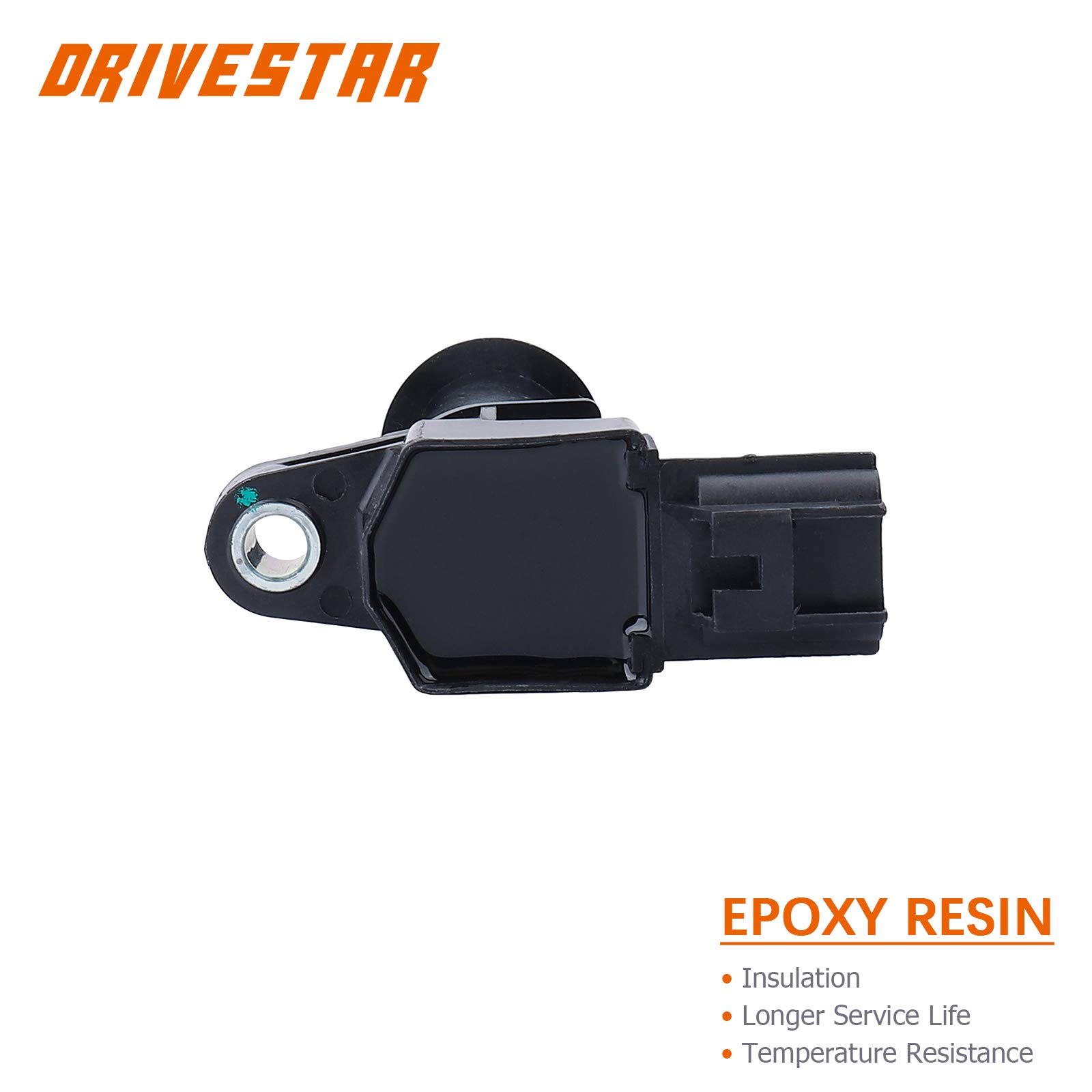DRIVESTAR 6 Pack UF270 Ignition Coil Pack Compatible with 2005-2008 Jeep Grand Cherokee, 2006-2008 Commander, 2002-2008 Liberty, 2006-2009 Mitsubishi Raider 3.7L V6 - Replaces UF399 UF297 - High Performance Engine Ignition System for Smoother Acceleration & Fuel Efficiency