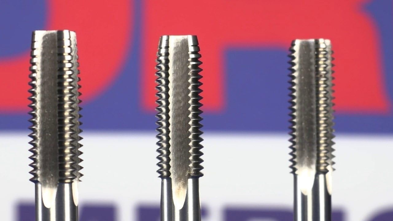 Drill America 6-32 High Speed Steel Taper Tap, T/A Series - Precision Threading Tool for Metalworking & DIY Projects