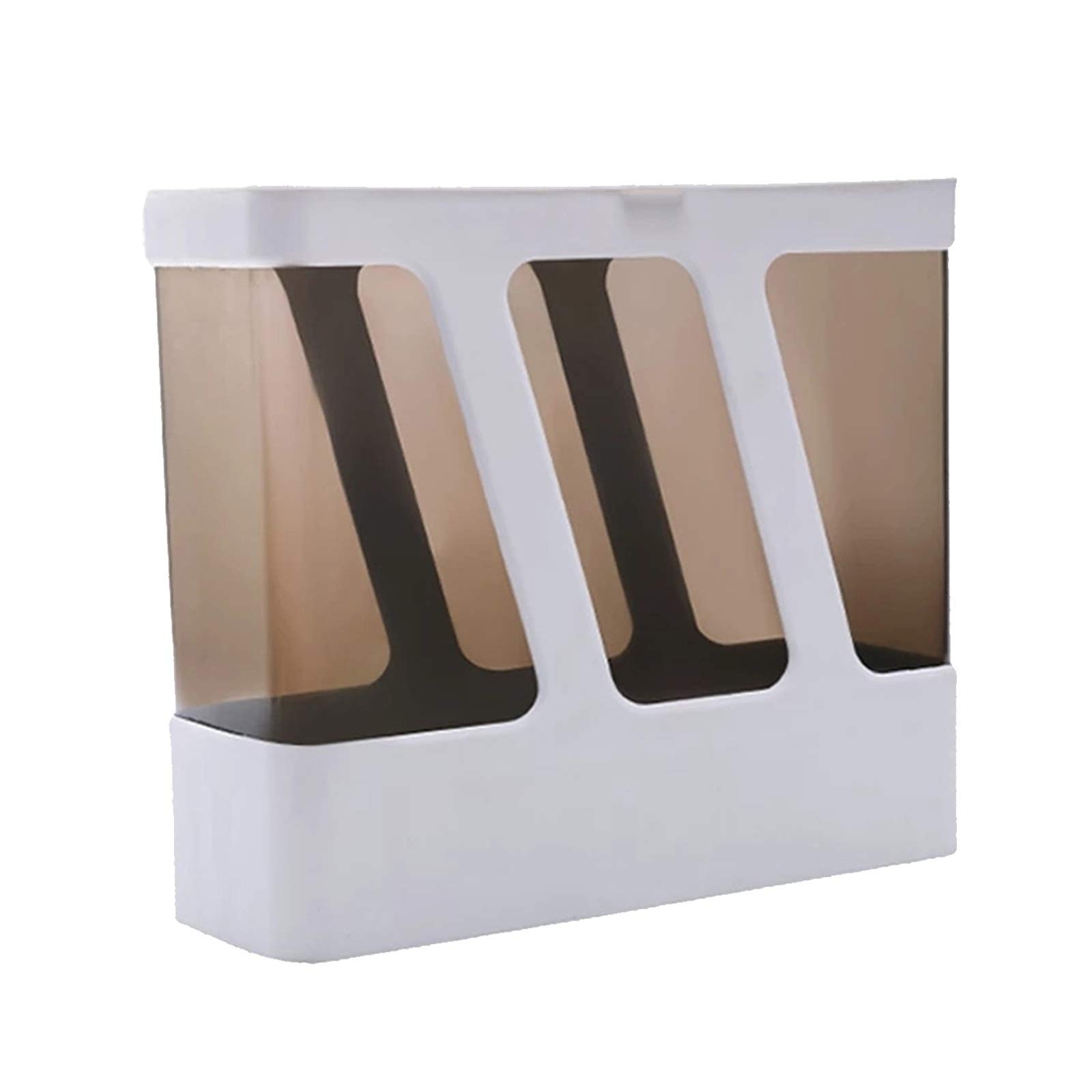 Wall Mounted Disposable Cup Dispenser - Buckle Type Paper Cup Holder for Household Water Dispenser | White One Size | Perfect for Kitchen, Office & RV Use