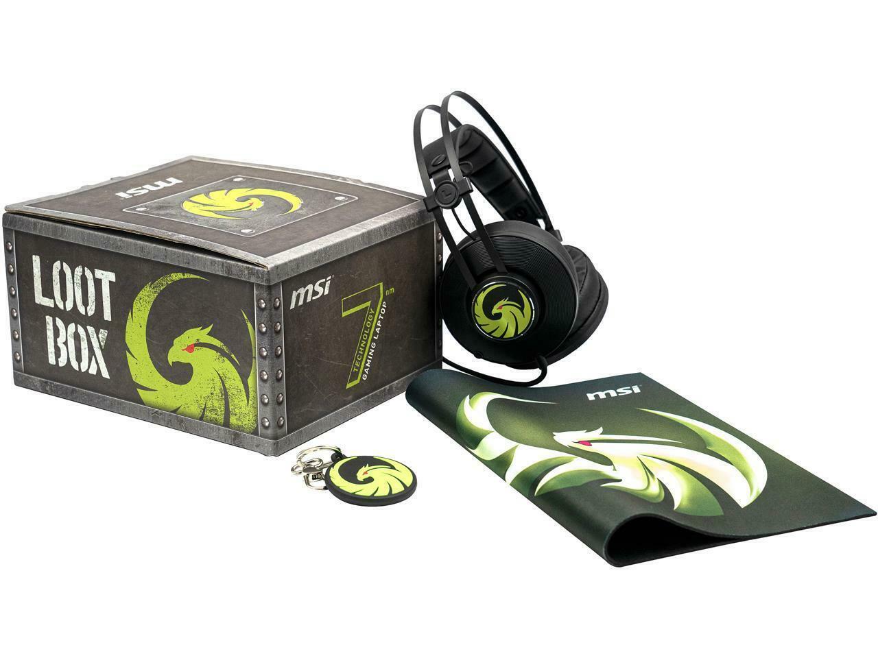 MSI Alpha Loot Box - Premium Gaming Mystery Box with Exclusive Collectibles & Merchandise - Perfect for Gamers, Streamers & Esports Fans