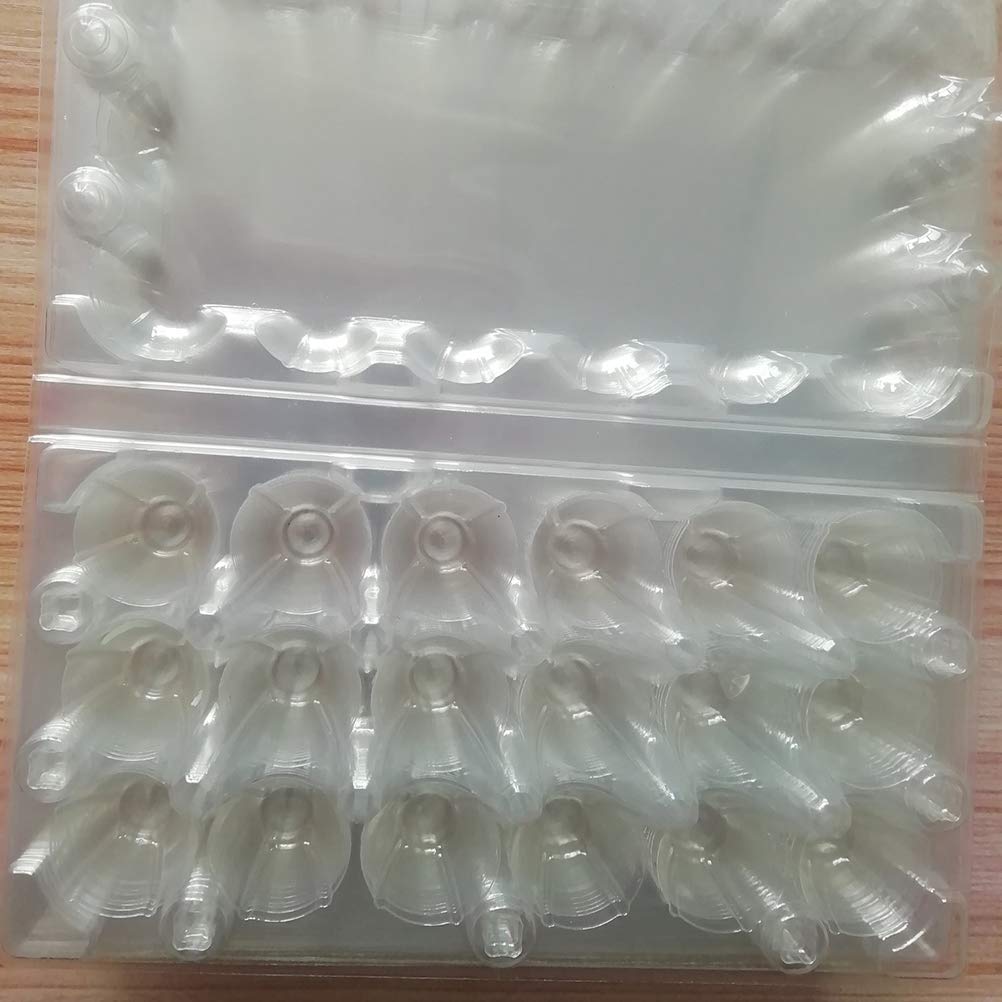 Hemoton 50-Pack 18-Cell Plastic Quail Egg Cartons with Lids - Durable Egg Storage Containers for Refrigerator, Perfect for Farm Fresh Eggs, Farmers Market & Home Kitchen Organization