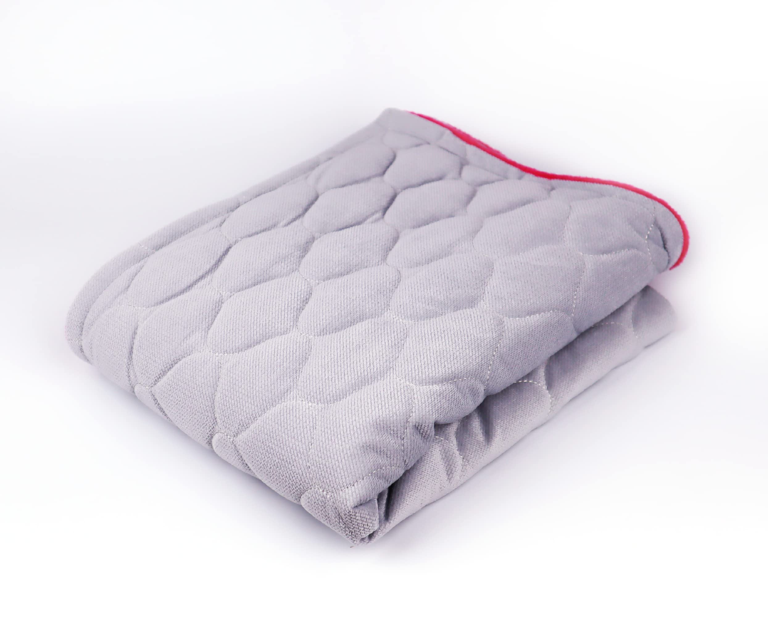 Custom Personalized Dog Blankets for Large Dogs - Embroidered Pet Name Blanket - Perfect Gift for Dog Moms - Soft Pink Dog Accessories (Hot Pink) - Ideal for Couch, Bed & Travel Use