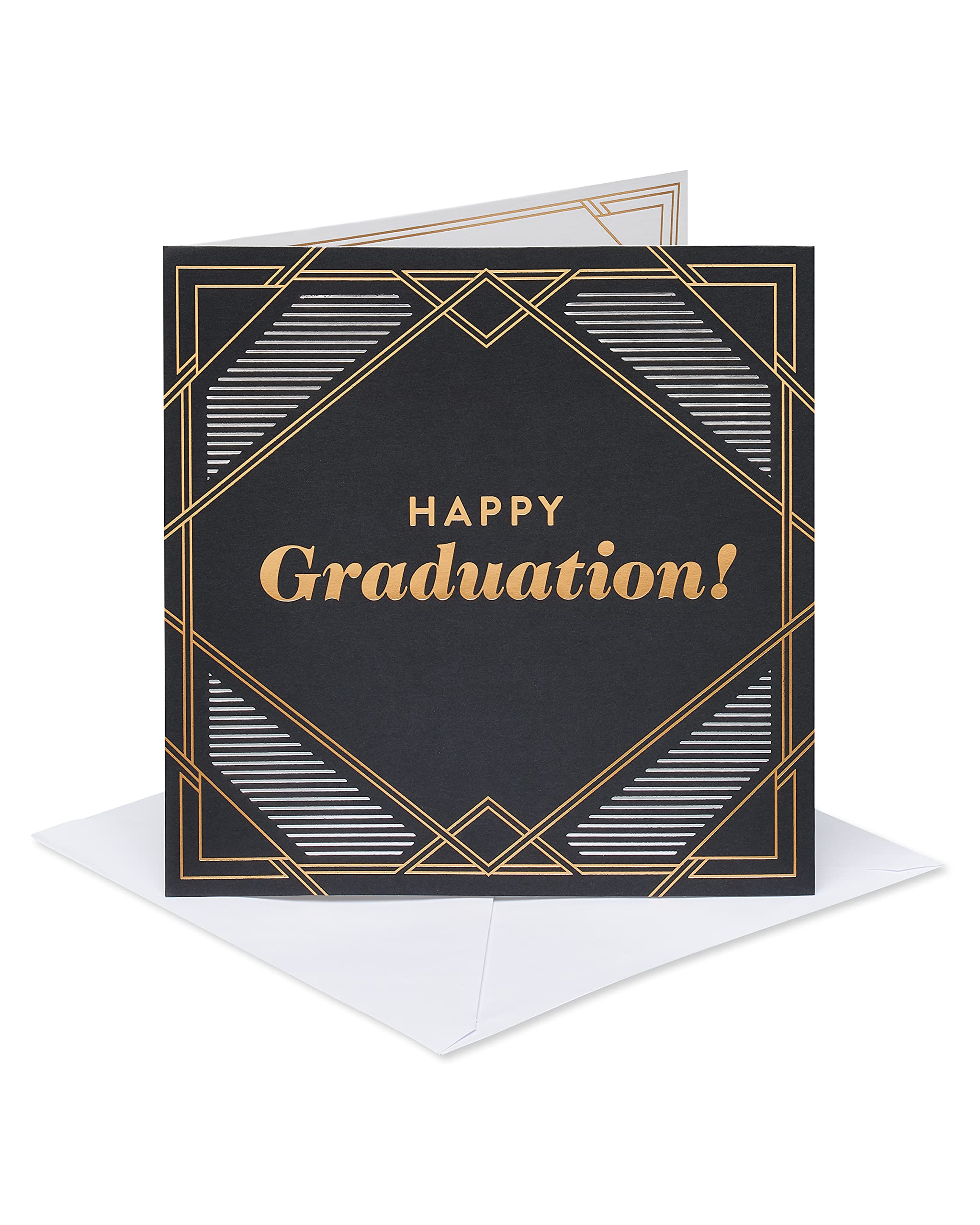 American Greetings Blank Graduation Card - Happy Graduation Greeting Card for High School & College Graduates - Perfect for Commencement Ceremonies & Graduation Parties