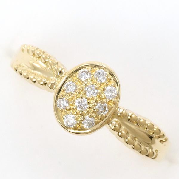 18K Yellow Gold Diamond Ring for Women - Elegant Solitaire Engagement & Wedding Band - Perfect for Proposals, Anniversaries, and Special Occasions