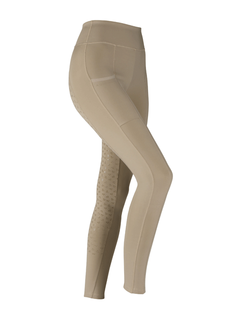 Aubrion Hudson Kids' Riding Tights - Breathable Equestrian Pants for Horseback Riding & English Show Jumping