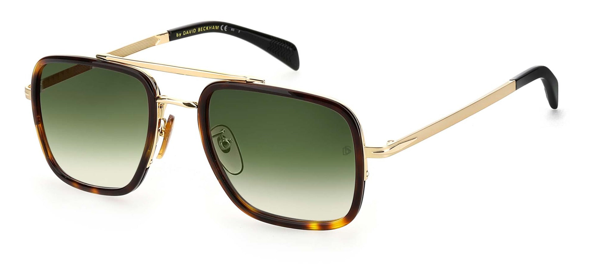 David Beckham DB7002/S Men's Sunglasses - Polarized UV Protection Aviator Style for Driving, Outdoor Sports & Fashion