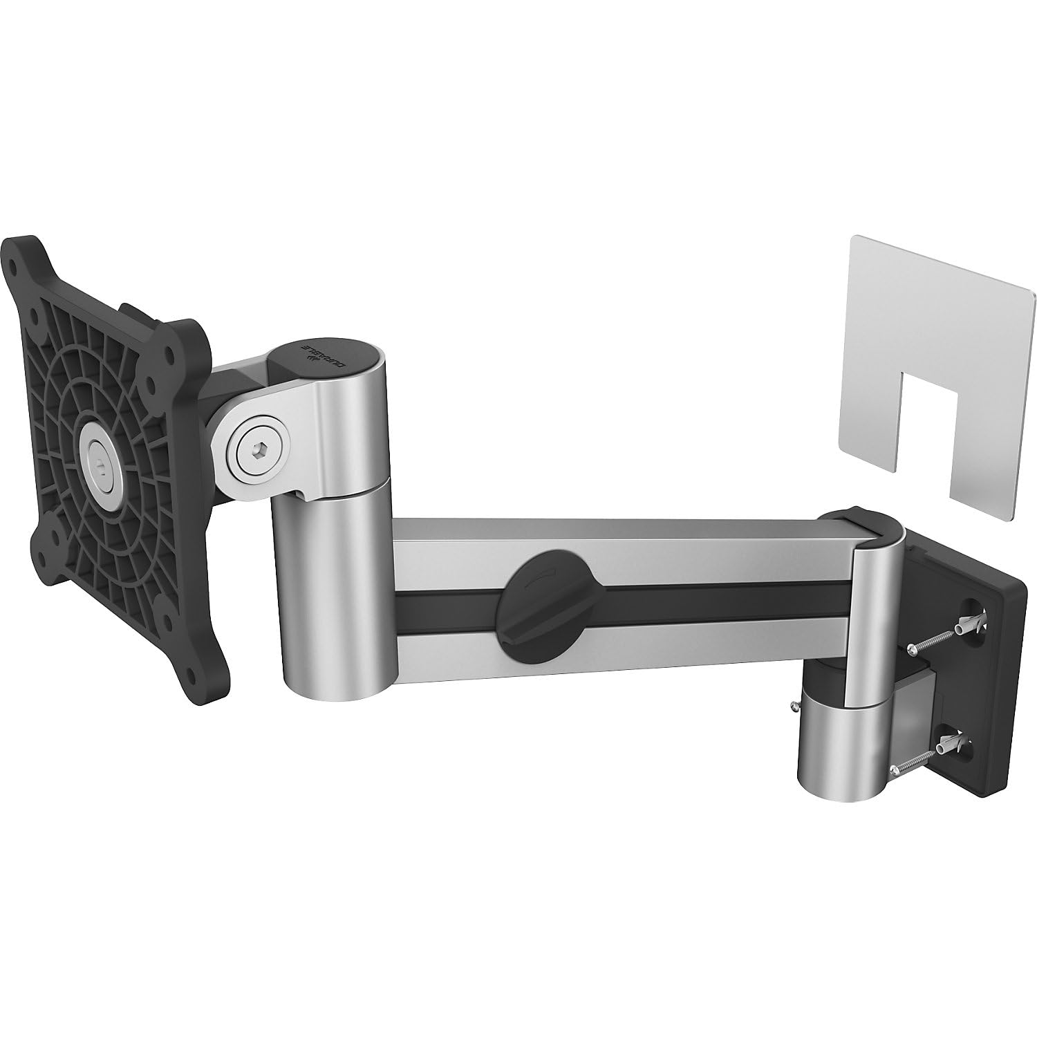 Premium Gas Spring Monitor Wall Mount for 21-27 Inch Screens - Heavy Duty VESA 75/100 Compatible Bracket with Adjustable Height, Rotation & Tilt - Perfect for Home Office, Gaming Setup & Workspace Ergonomics