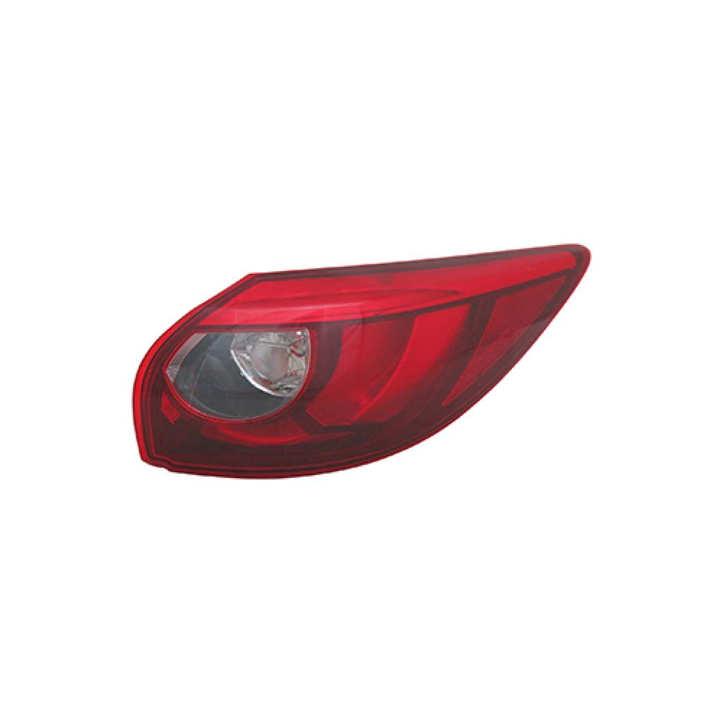 KarParts360 LED Tail Light Assembly for 2016 Mazda CX-5 Passenger Side - CAPA Certified (MA2805119, KA0G-51-150A) | Perfect Replacement for Damaged Lights & Nighttime Safety Enhancement