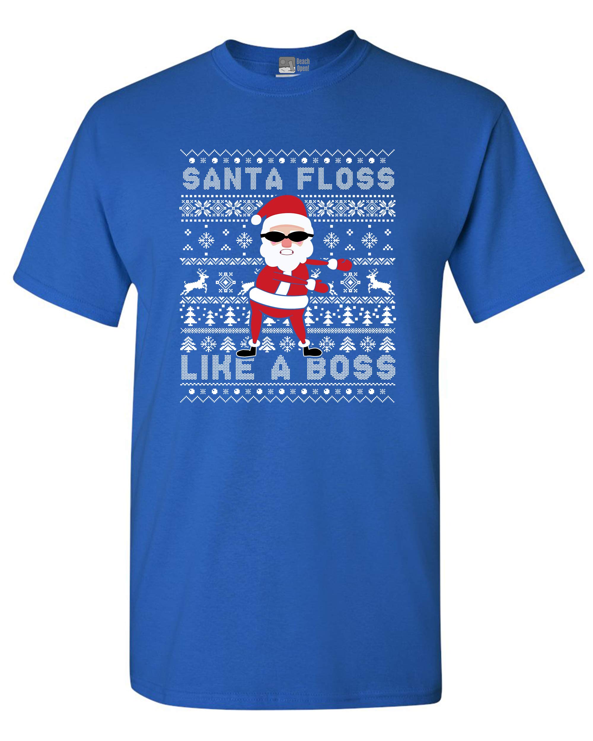 Funny Christmas Dance T-Shirt for Adults - Beach Open Design - Perfect for Holiday Parties, Festive Gatherings & Casual Wear