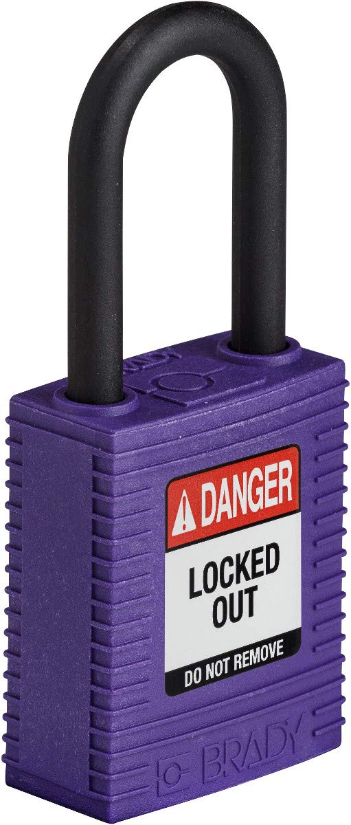 Brady SafeKey Lockout Padlock - 1.5