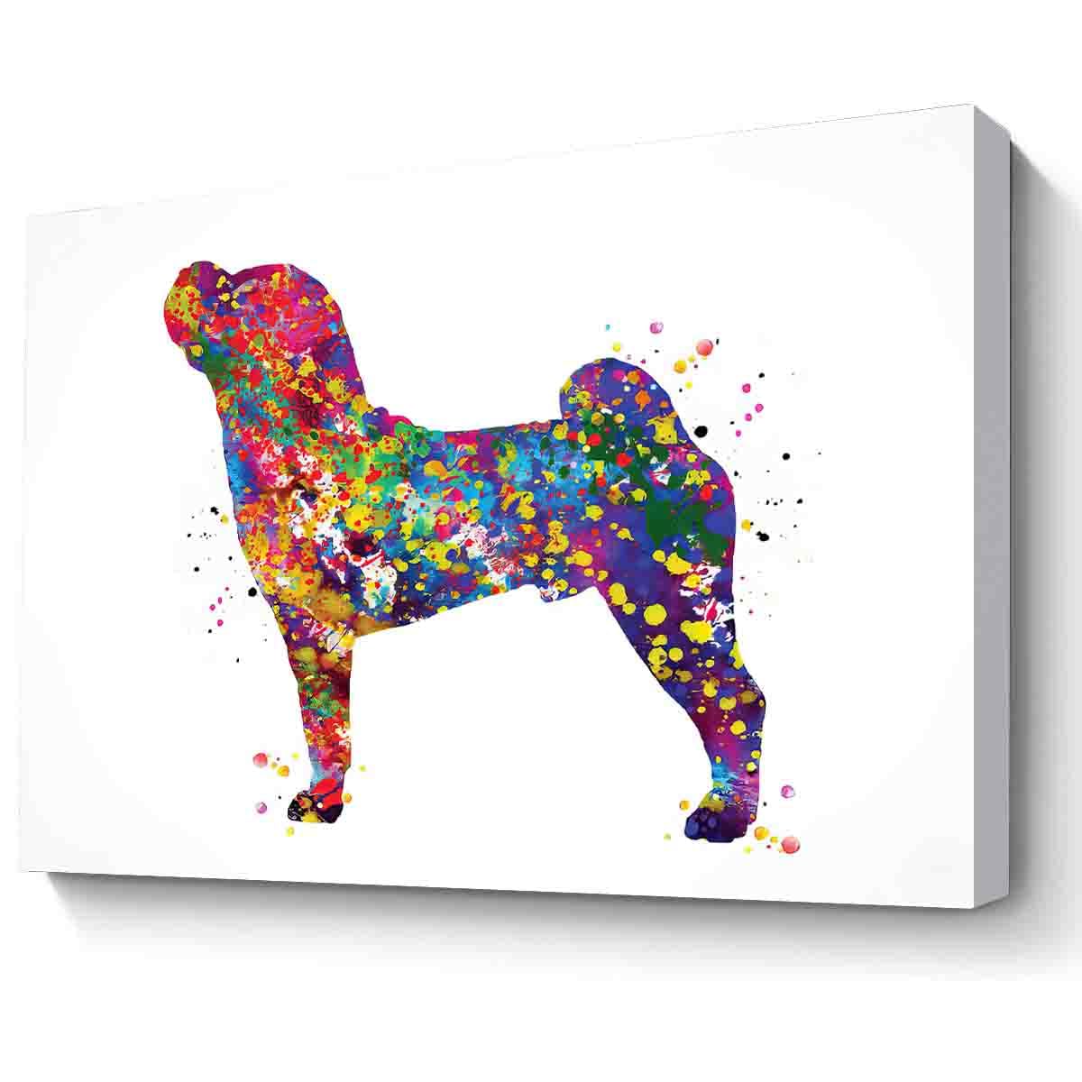 MBARE Watercolor Dog Art Print - 8