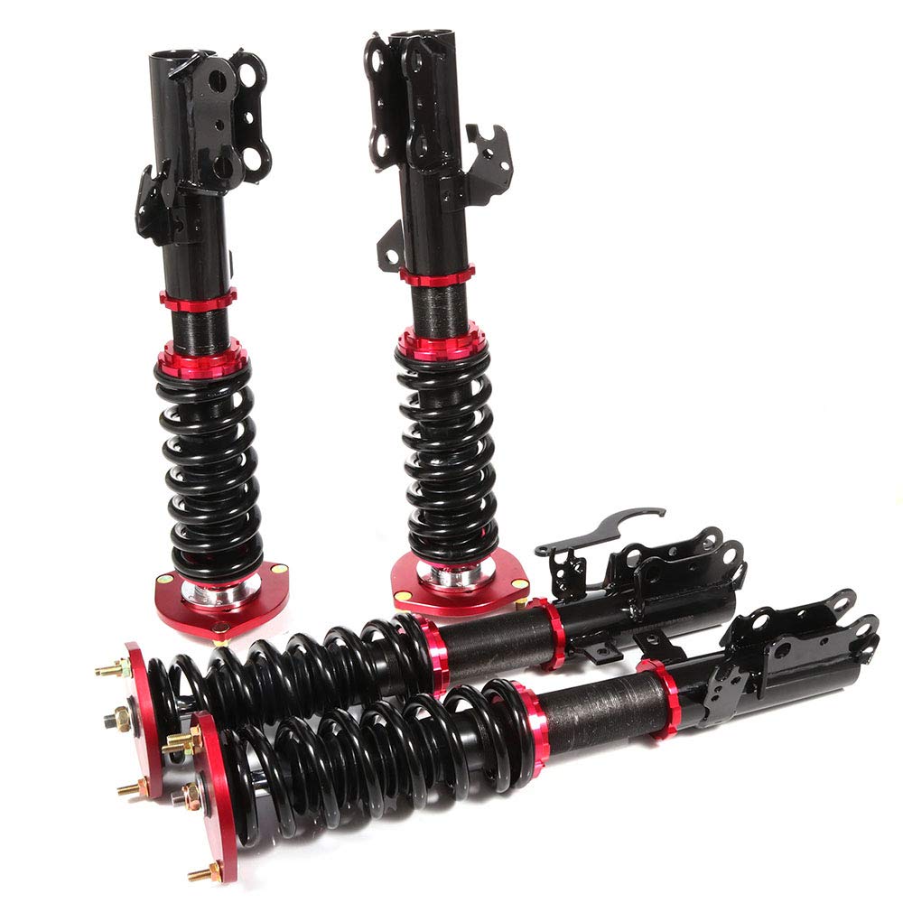 Adjustable Height Coilover Suspension Kit - Full Set for 2007-2011 Toyota Camry | ECCPP Performance Coil Spring Struts & Shocks | Perfect for Street Racing, Off-Roading, and Daily Driving