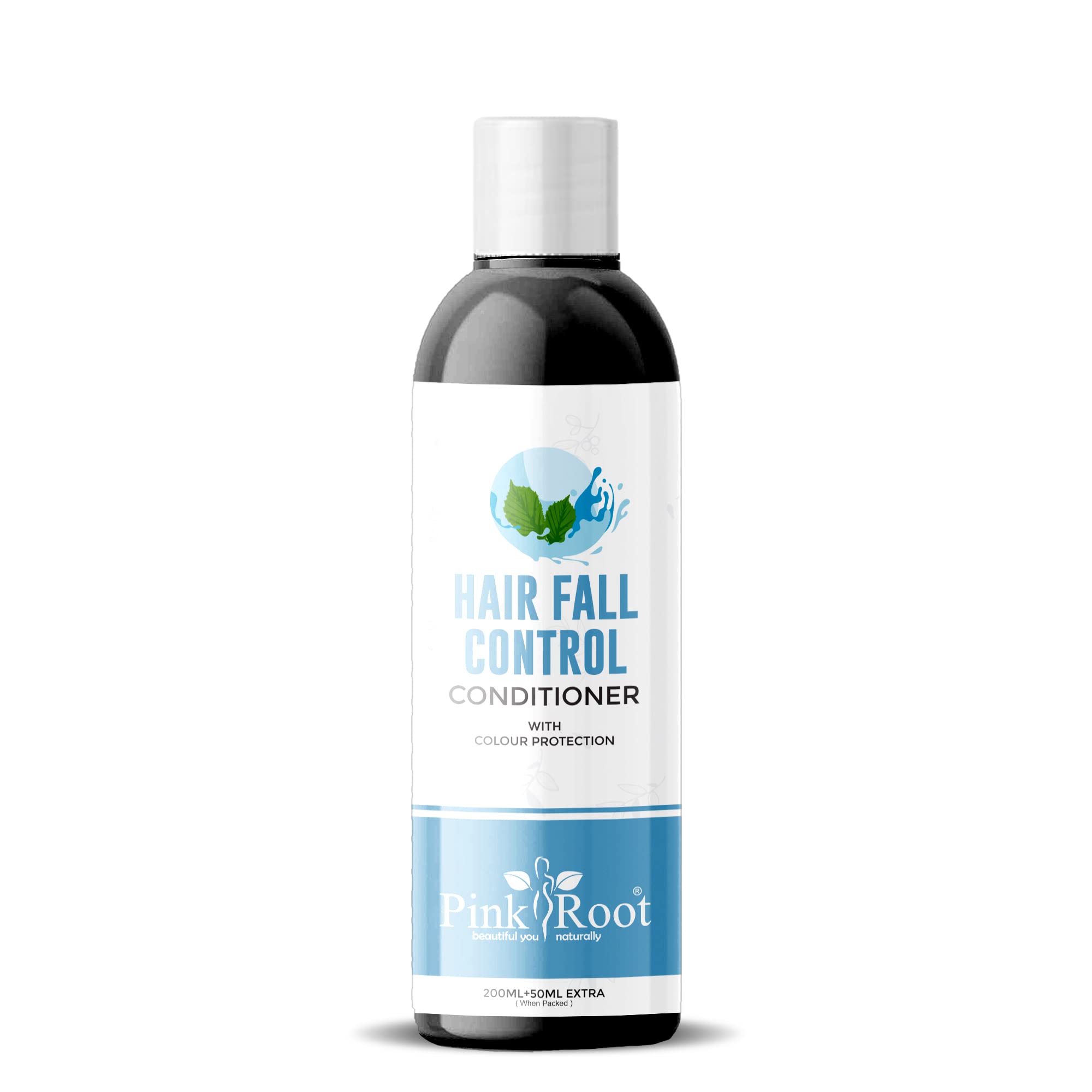 Pink Root Hair Fall Control Conditioner 250ml - Natural Hair Loss Treatment for All Hair Types | Strengthens & Nourishes Hair | Perfect for Daily Use & Damaged Hair Care