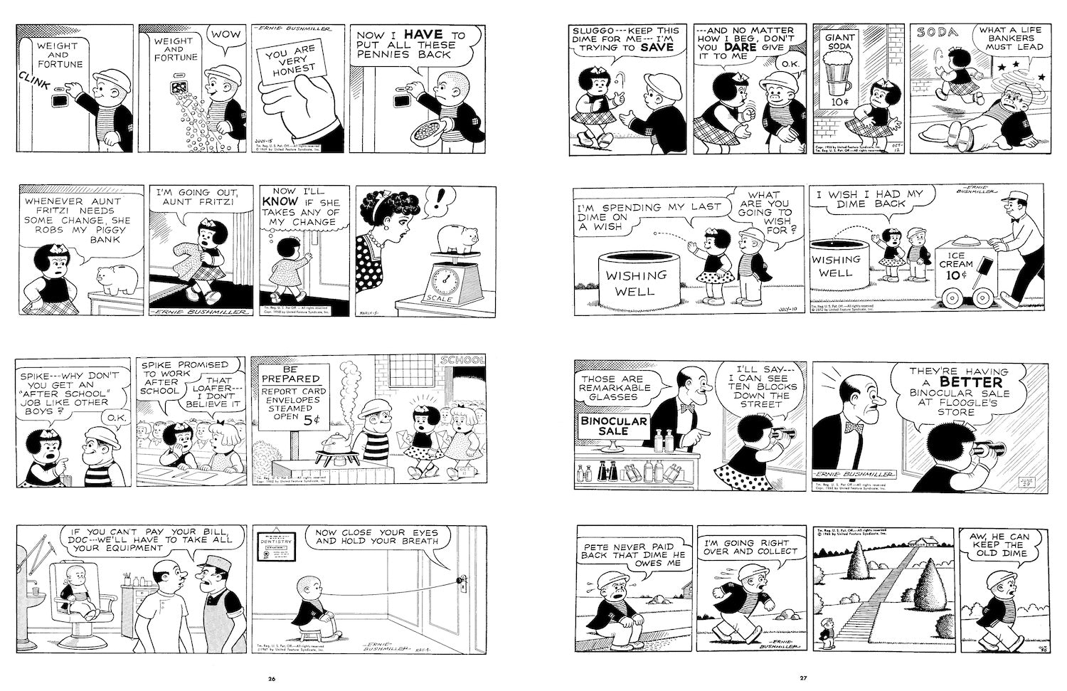 Nancy and Sluggo's Guide to Life - Comic Book Collection for Fans | Perfect for Collectors, Gift Giving & Comic Enthusiasts