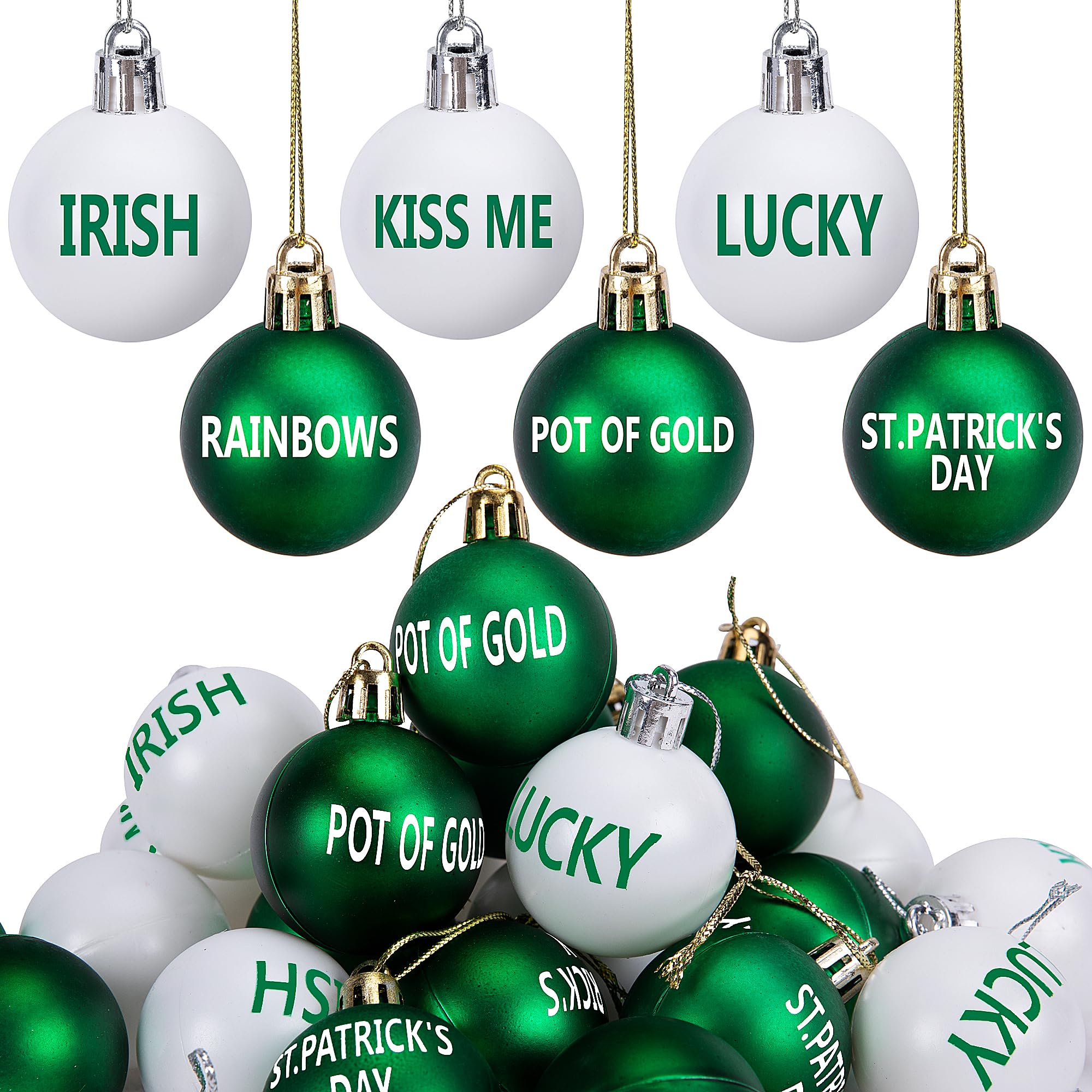 24 Pcs St. Patrick's Day Hanging Ornaments - 1.6