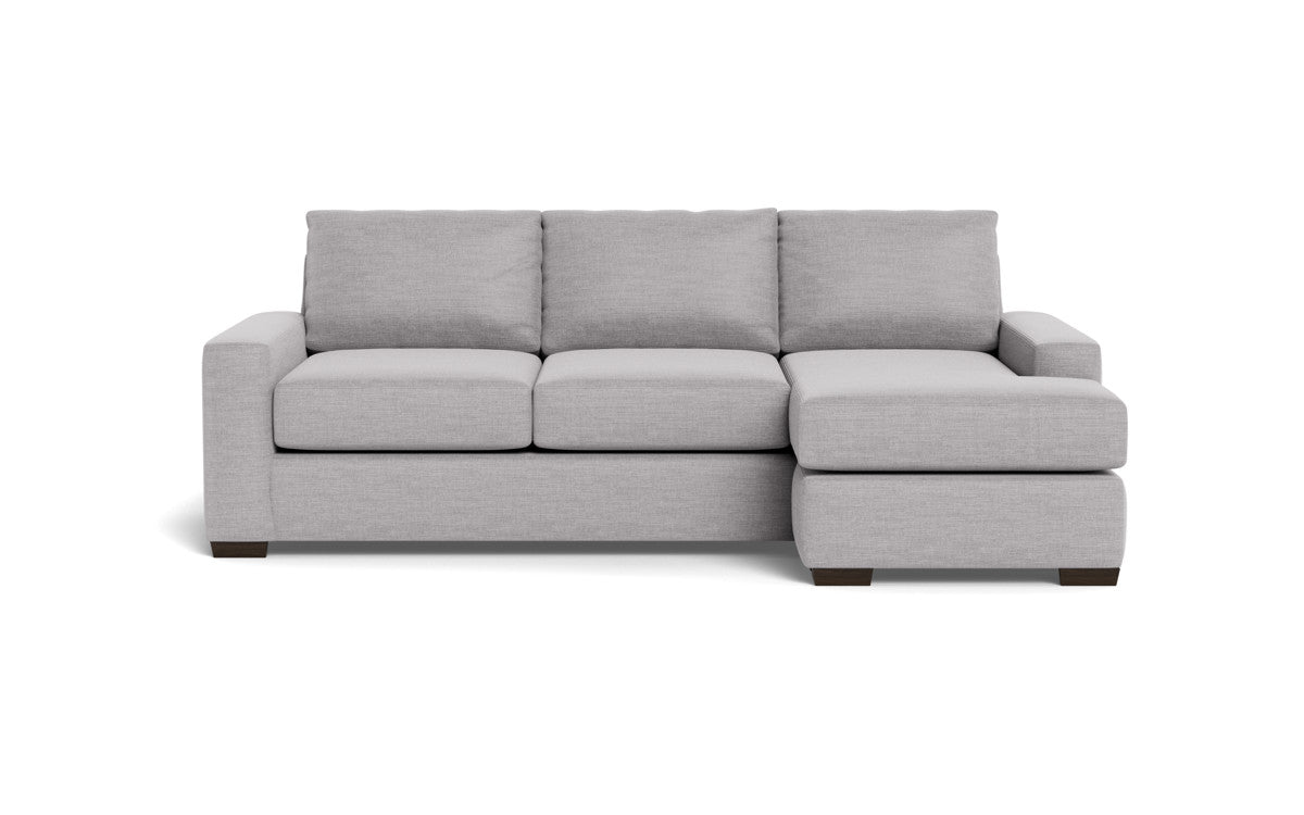 Mas Mesa 101 Deep Reversible Sofa Chaise - Modern L-Shaped Sectional Couch with Reversible Chaise Lounge for Living Room, Family Room & Small Spaces