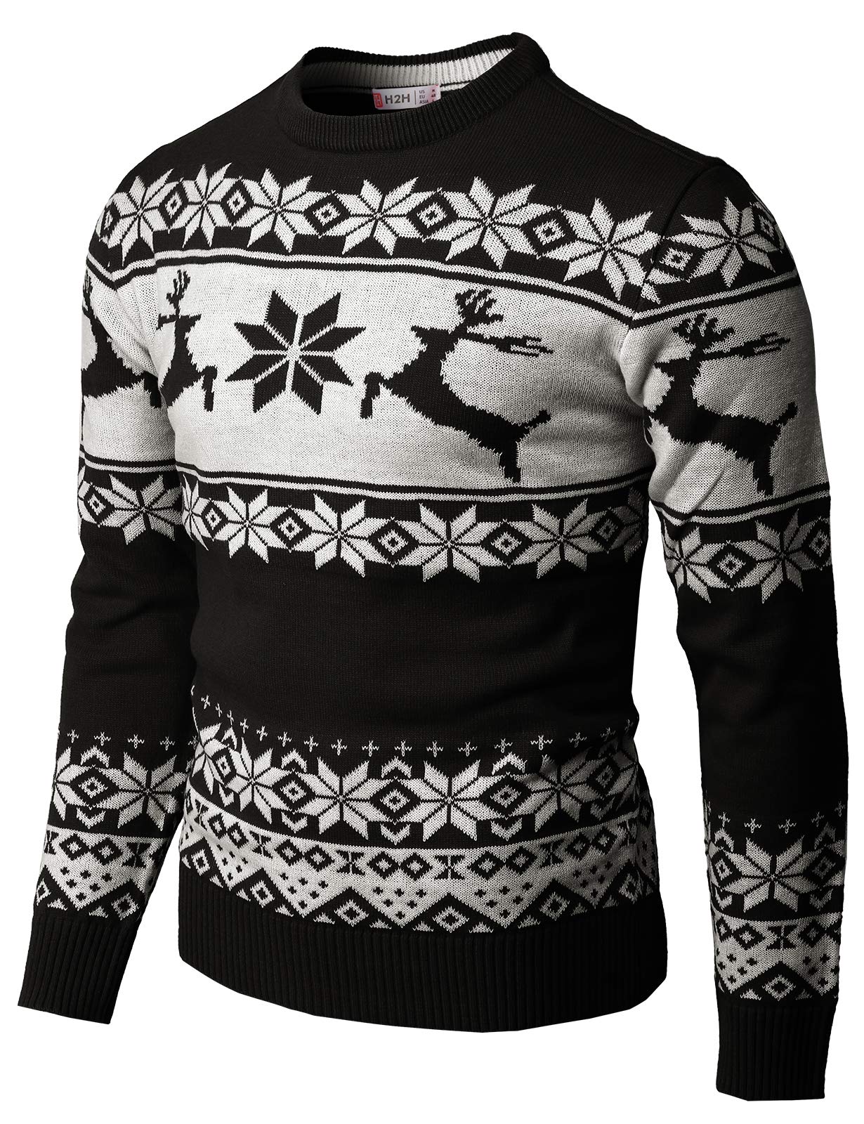 Men's Slim Fit Knitted Christmas Sweater - Casual Holiday Party Pullover for Xmas, Winter & Family Gatherings - Cozy Gift for Him