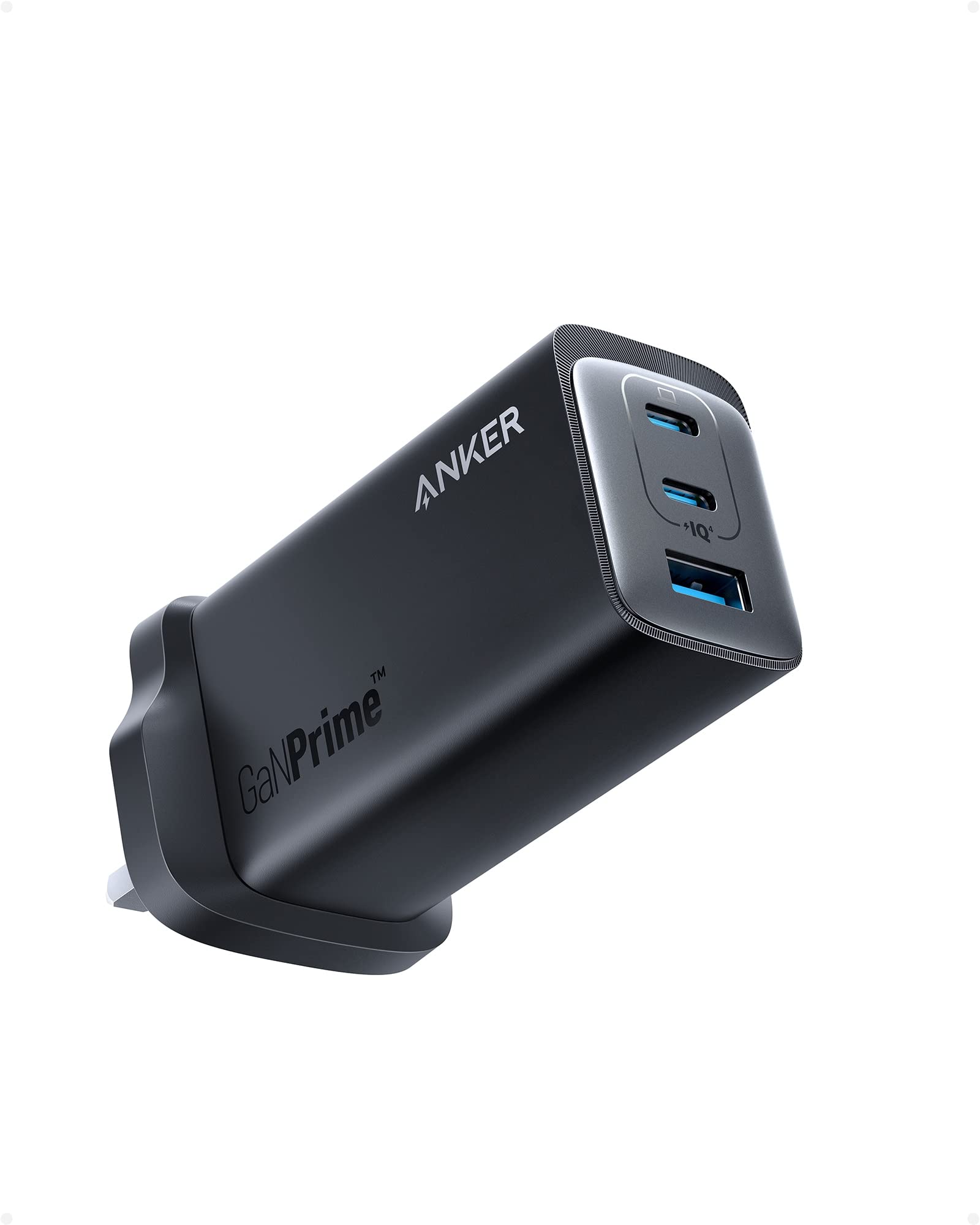 Anker 120W GaN USB C Wall Charger with PPS - 3-Port Fast Compact Charger for MacBook Pro/Air, iPad Pro, Galaxy S22/S21, Dell XPS 13, Note 20/10+, iPhone 15/14 Series - Perfect for Travel, Home & Office Use