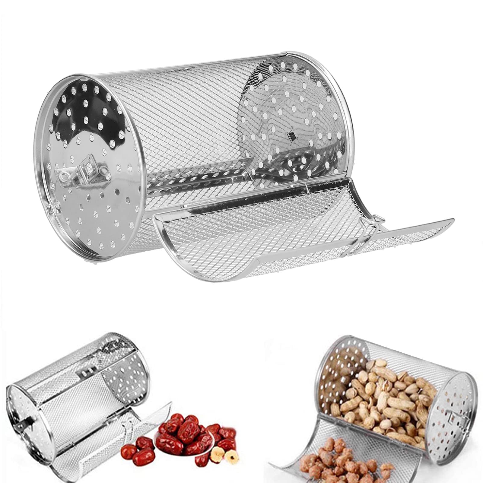Stainless Steel Oven Basket - Uniform Heating Baking Cage for Kitchen, Home & Outdoor BBQ | Perfect for Roasting Vegetables, Baking Bread & Grilling Meats