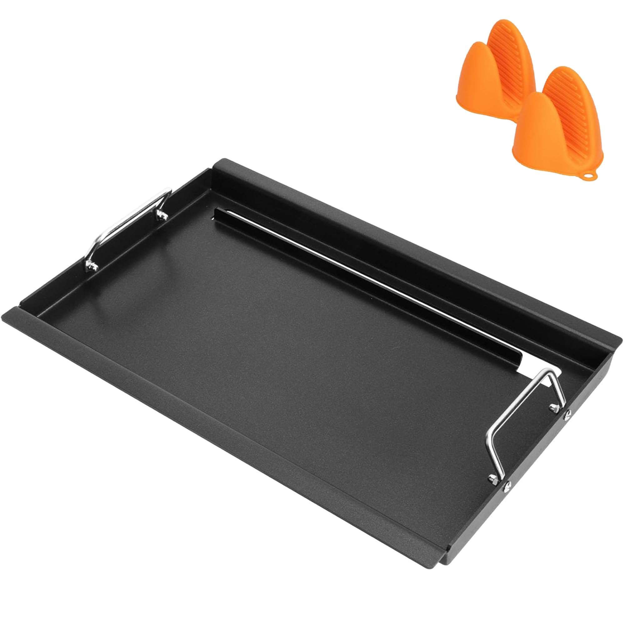 Charbroil Performance 4 Burner Full-Size Griddle Inserts - Replacement Flat Top Griddle for Models 463354021, 463365021, 463352521, 463365522, 463366022 & G426-0004-W1, G426-0005-W1 - Perfect for Outdoor Grilling and BBQ Cooking