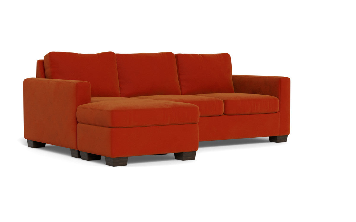 Reversible Sectional Sofa Chaise with Storage | Modern L-Shaped Couch for Living Room, Lounge & Small Spaces | Comfortable Sleeper Sofa Bed for Home & Apartment