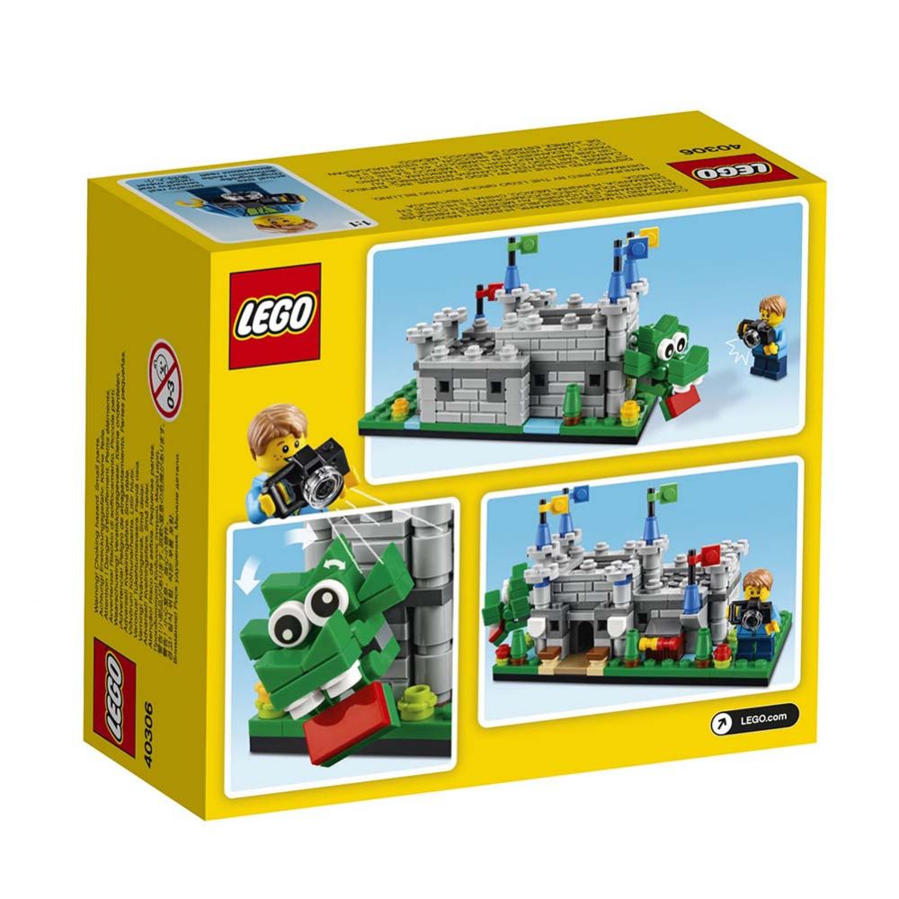 LEGO 40306 Legoland Castle Exclusive Building Set – Limited Edition Collectible Toy for Kids & Adults – Perfect for Display, Gifts & Creative Play
