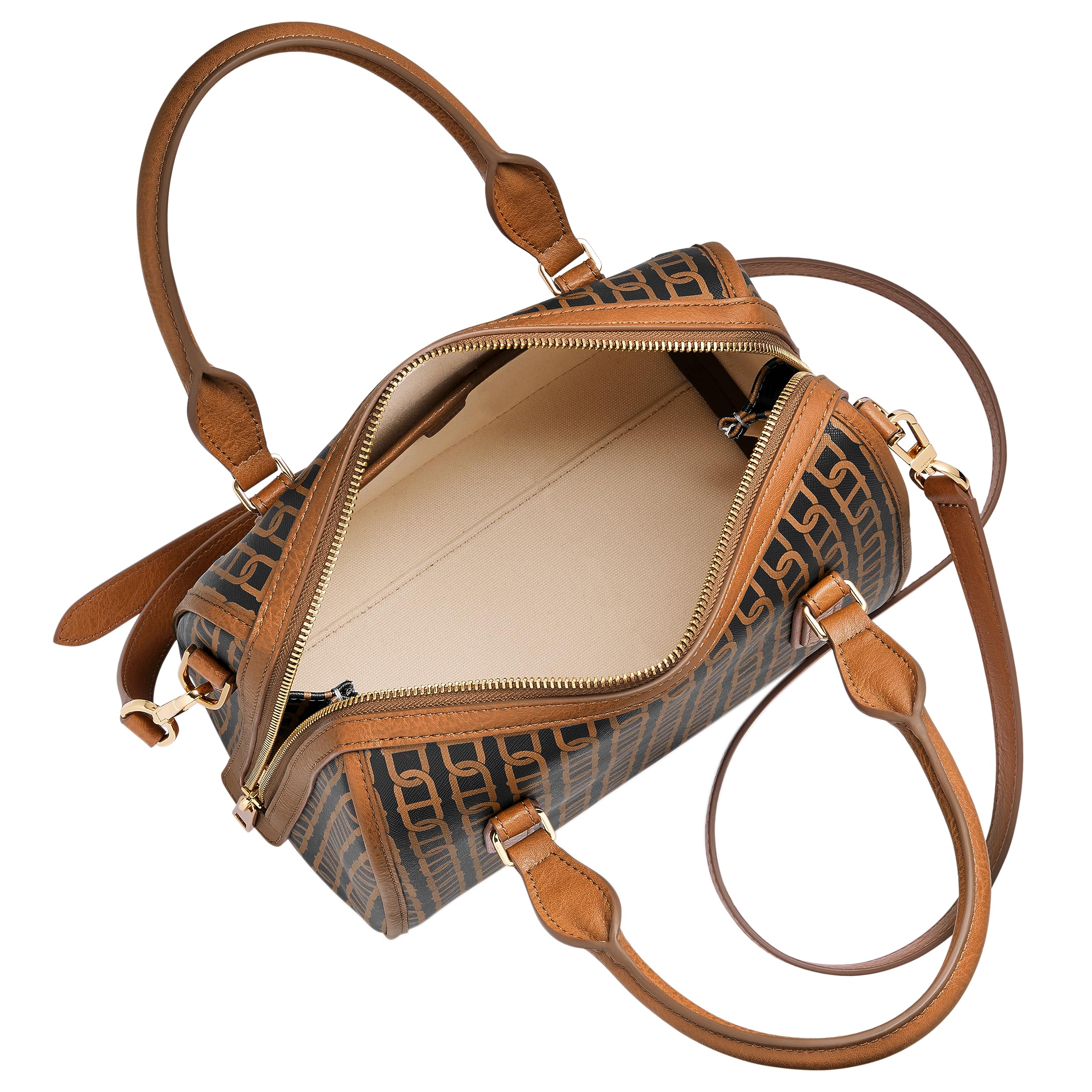 Fossil Women's Williamson Leather Satchel Purse Handbag - Stylish Crossbody Bag for Work, Travel & Everyday Use