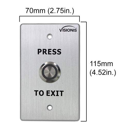 Visionis FPC-5322 Single Door Access Control System - 300lbs Magnetic Lock with VIS-3002 Indoor Keypad Reader (Standalone Mini Controller, Wiegand 26, No Software Required) - Includes EM Cards & Supports 1000 Users - Perfect for Office Buildings, Schools, and Restricted Access Areas