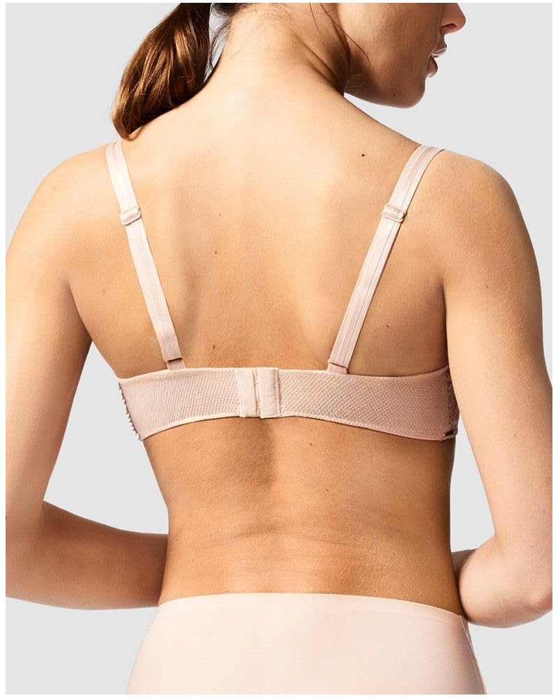 Chantelle Women's Day to Night Lace Unlined Demi Bra - Comfortable Seamless Underwire Bra for Everyday Wear, Work & Special Occasions