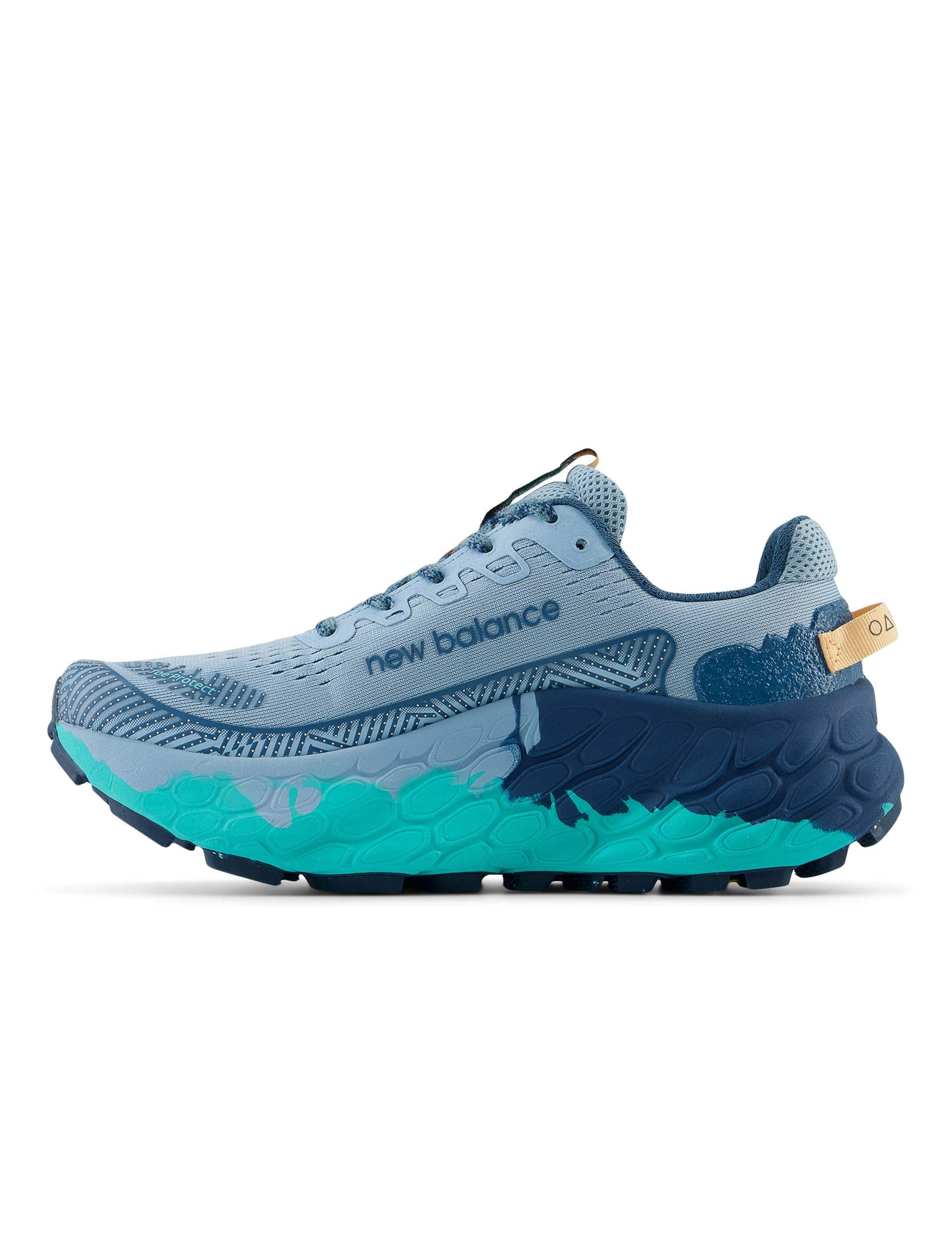 New Balance Fresh Foam X Trail More v3 Running Shoes - Chrome Blue | Trail Running & Hiking Shoes for Men & Women | All-Terrain Comfort & Support