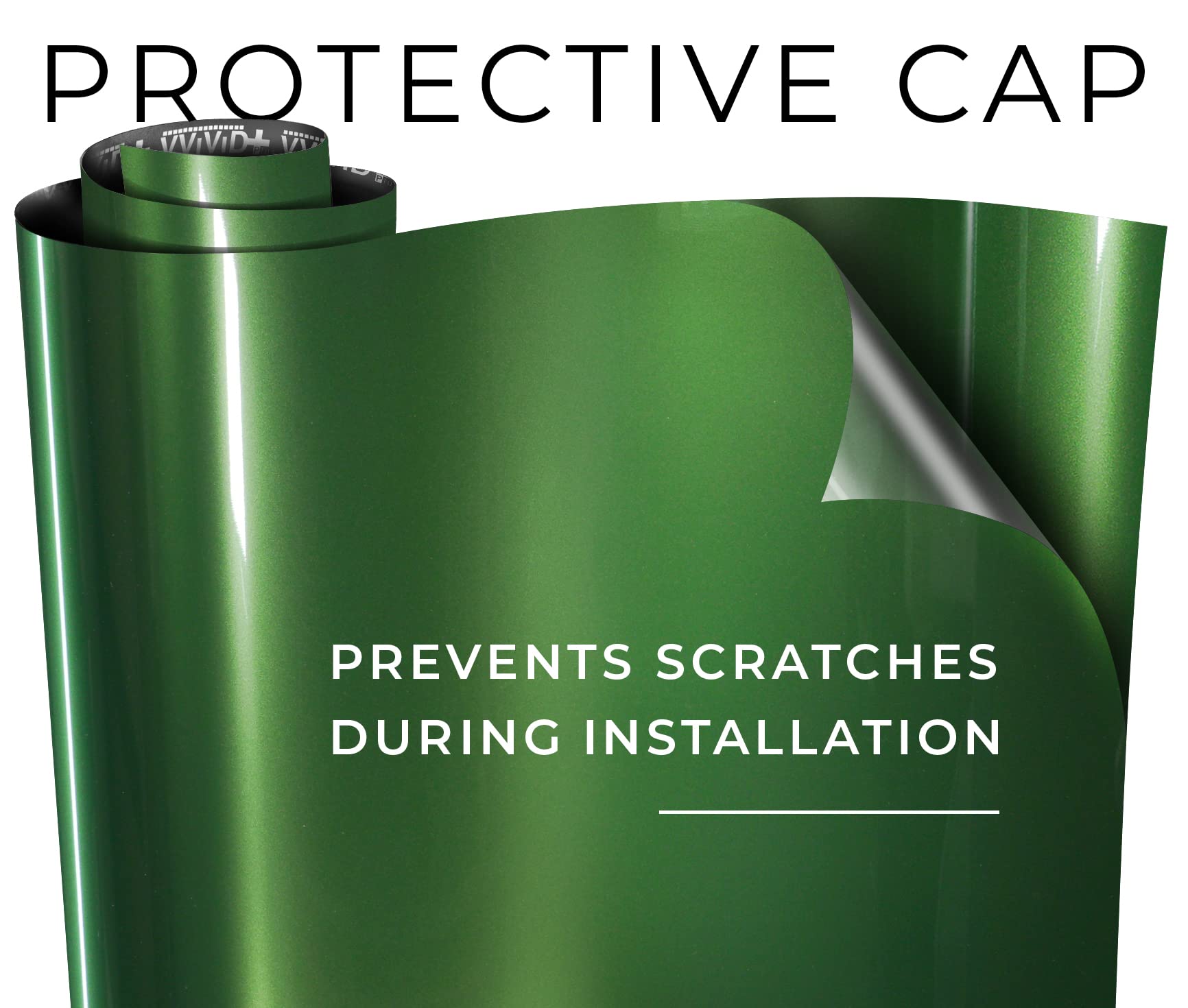 VViViD+ Ultra Gloss Premium Vinyl Car Wrap Film - 25ft x 5ft Glossy Sonoma Green - DIY Vehicle Customization for Cars, Trucks & Motorcycles - High Gloss Finish for Showroom Look