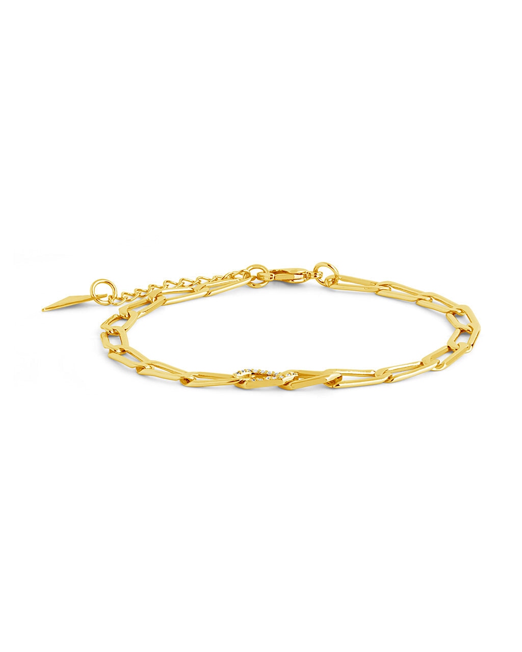 Kinslee CZ Chain Bracelet for Women - Elegant Cubic Zirconia Crystal Jewelry Gift for Birthday, Anniversary & Party | Perfect for Everyday Wear & Special Occasions