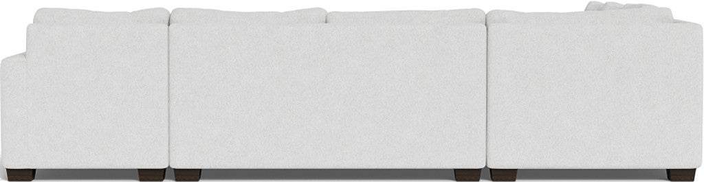 Track 141 Corner Sectional Sofa with Full Sleeper & Right Chaise - Modern L-Shaped Couch for Small Spaces, Living Room, Apartment & Home Theater Comfort