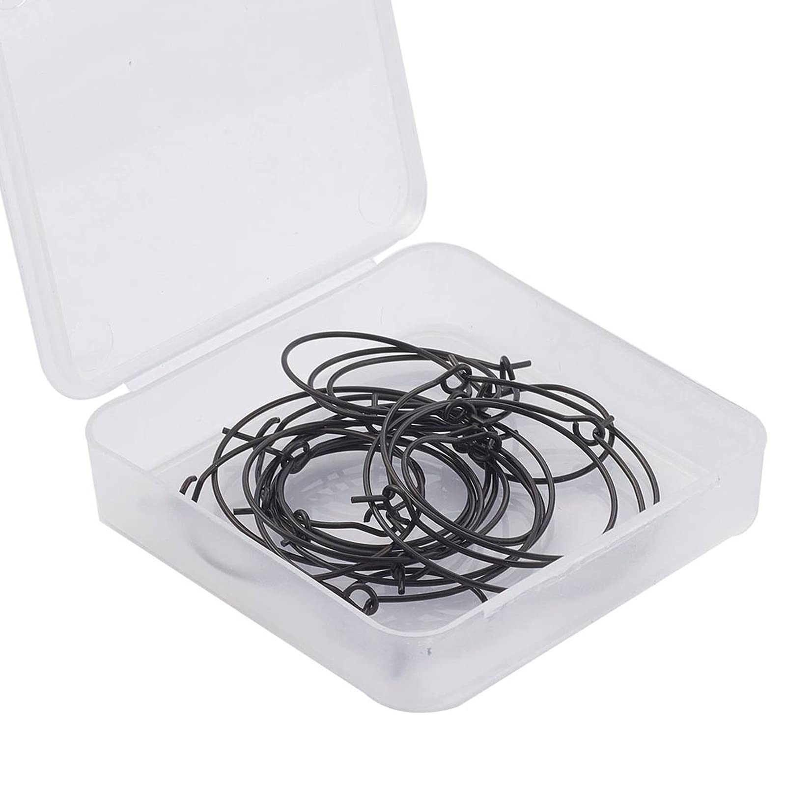 BEEFLYING 24 Pcs Stainless Steel Hoop Earrings Set - Hypoallergenic Large Circle Charms for Women DIY Jewelry Making - Perfect for Parties, Gifts & Everyday Fashion Accessories