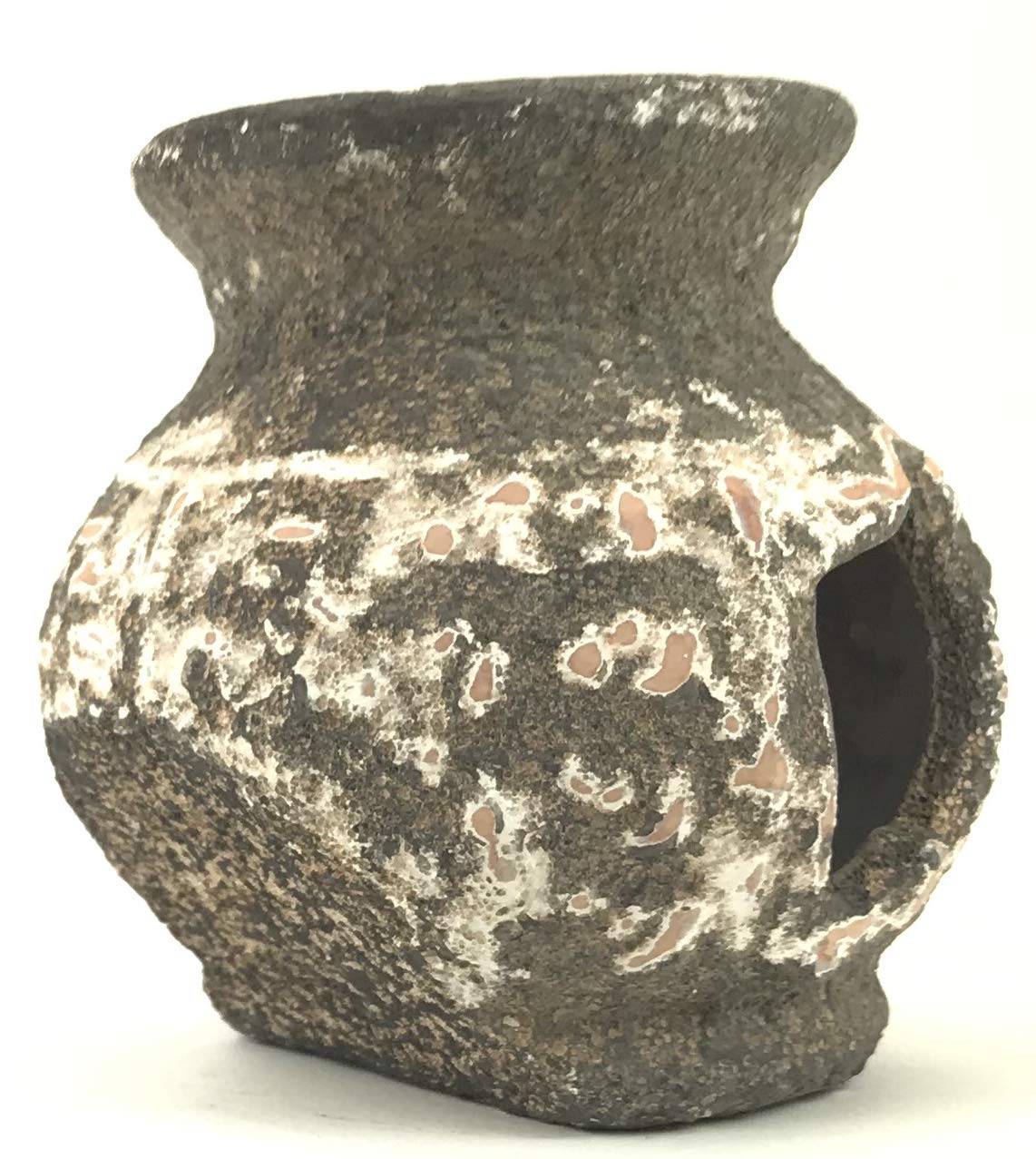 Handmade Ceramic Egyptian Jar - Medium Size for Home Decor, Kitchen Storage & Unique Gift Ideas
